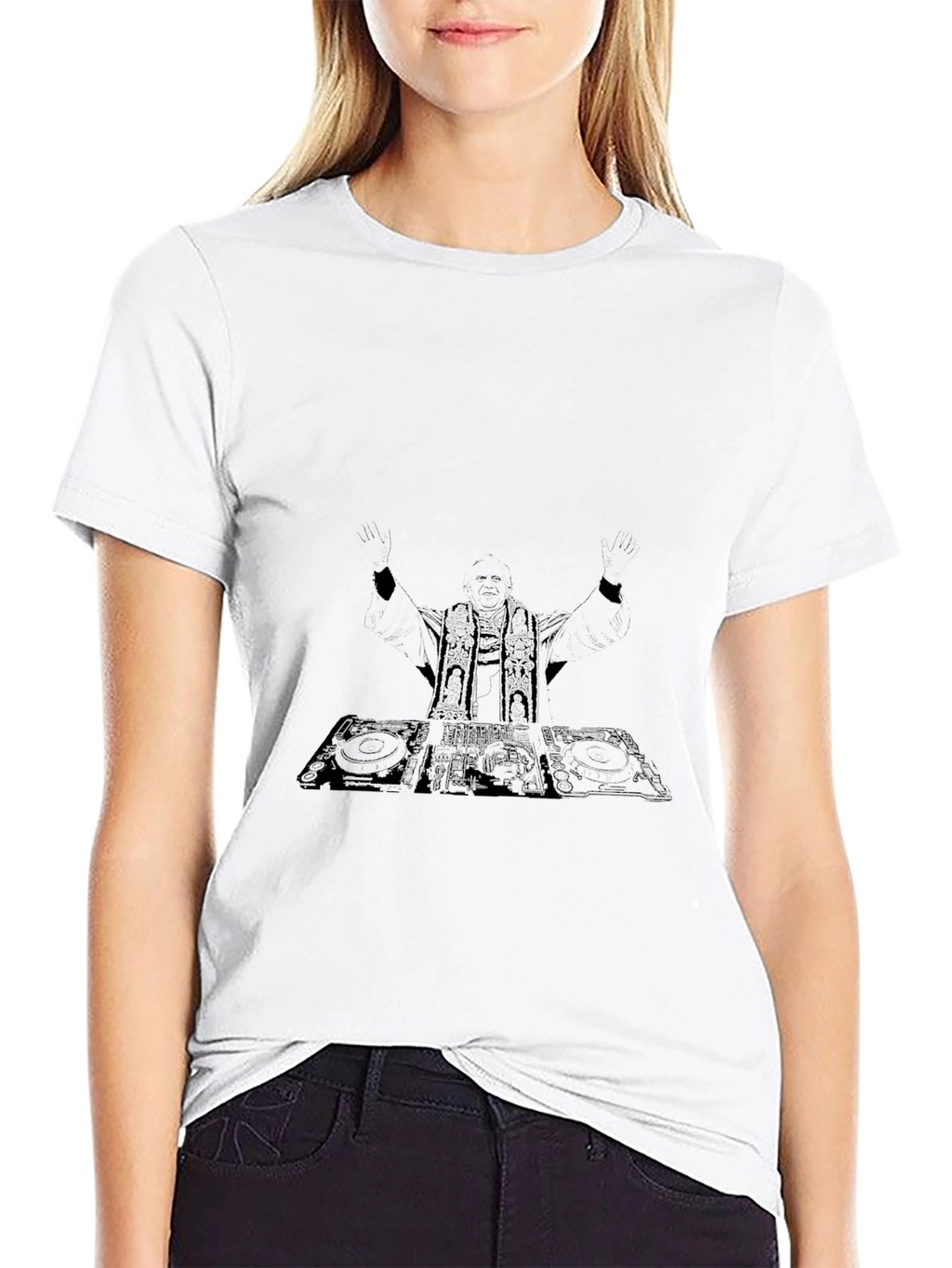 DJ Graphic Tee - Black