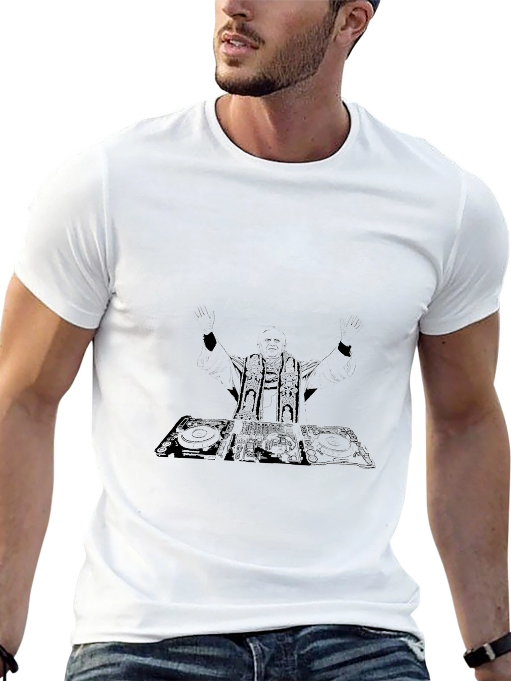 DJ Graphic Tee - Black