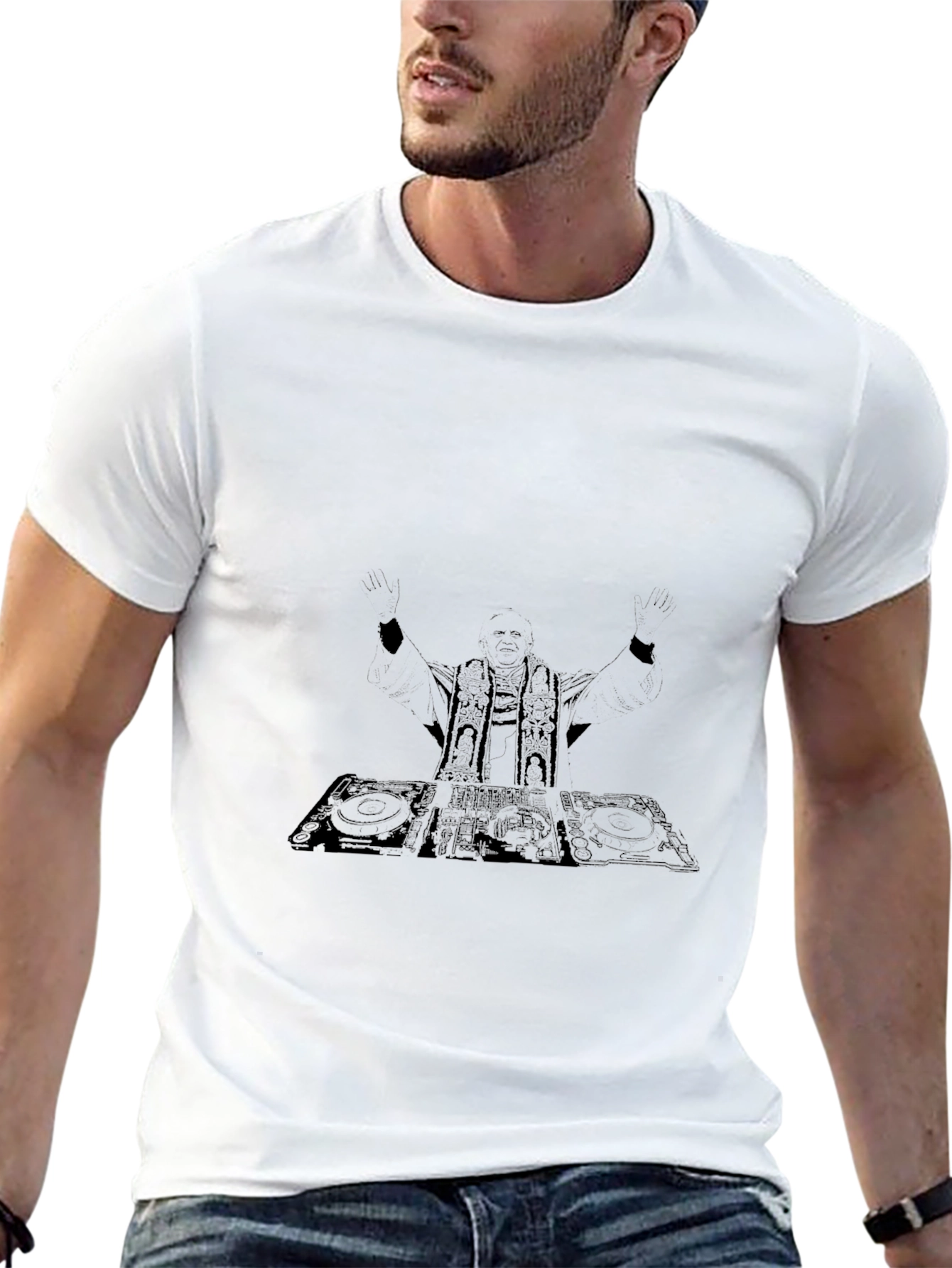 DJ Graphic Tee - Black