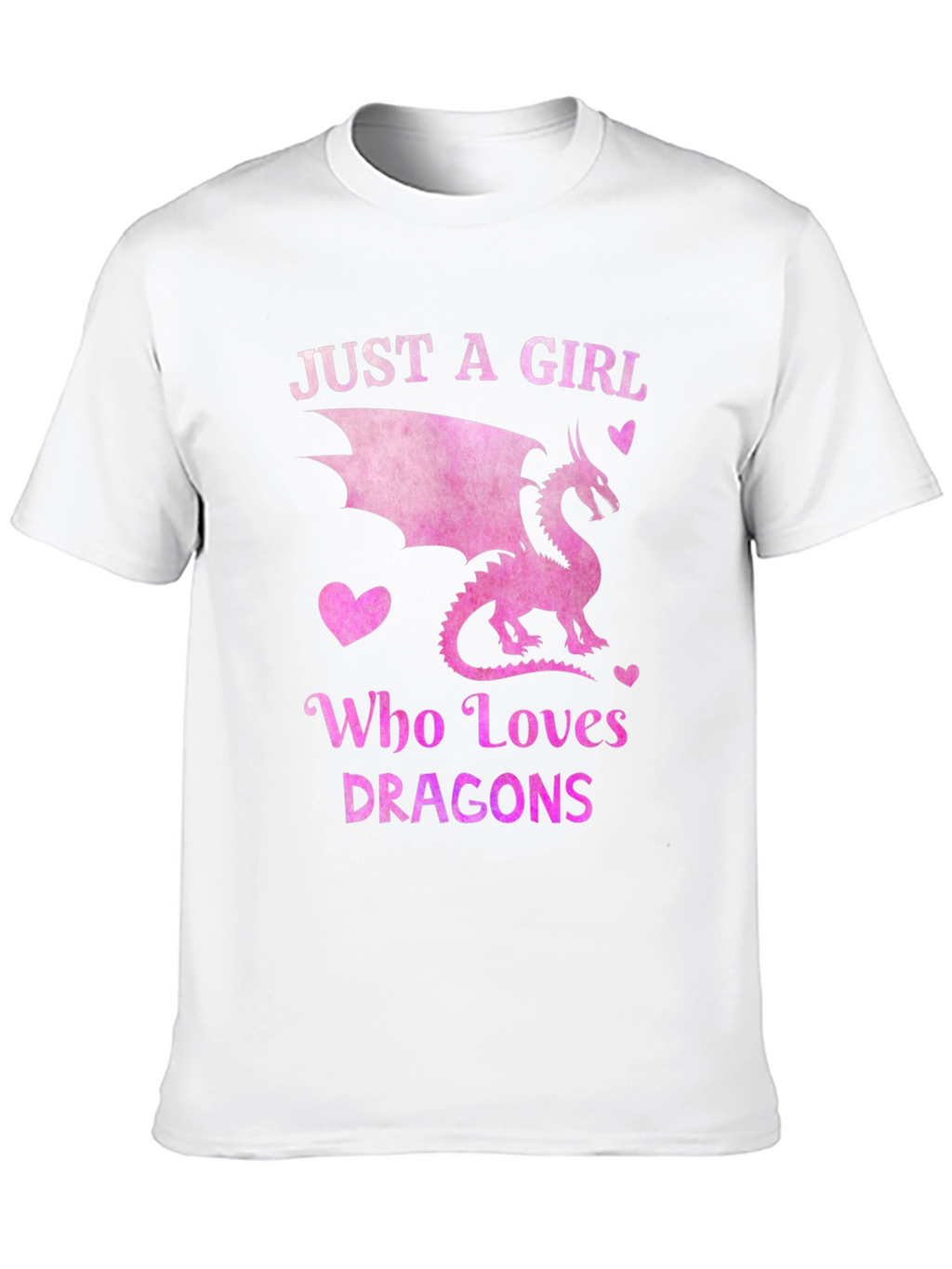 Just a Girl Who Loves Dragons T-Shirt