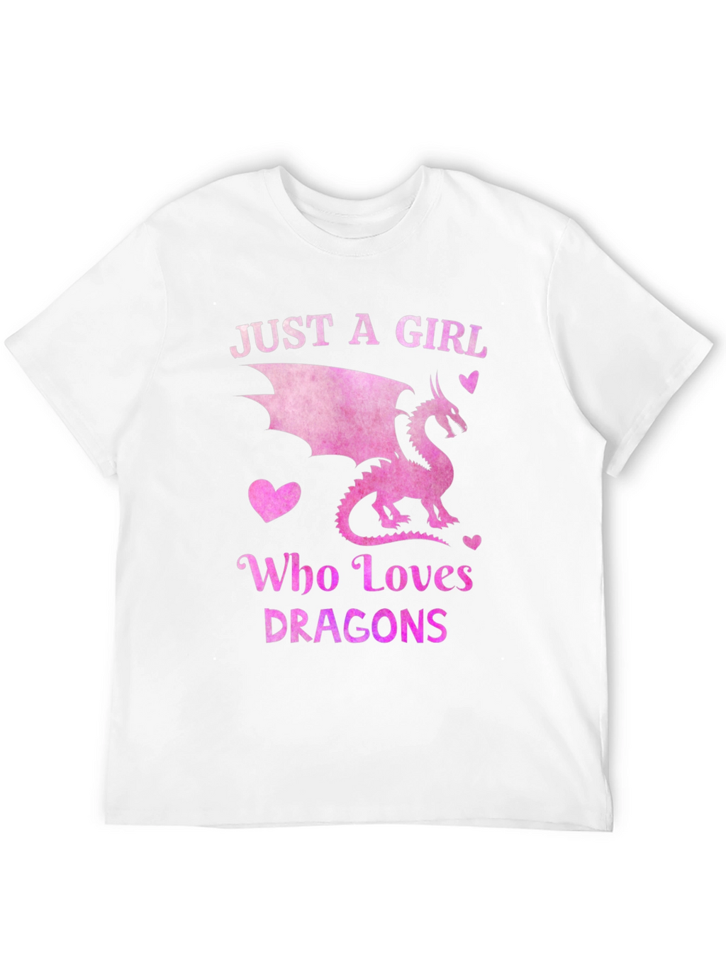 Just a Girl Who Loves Dragons T-Shirt