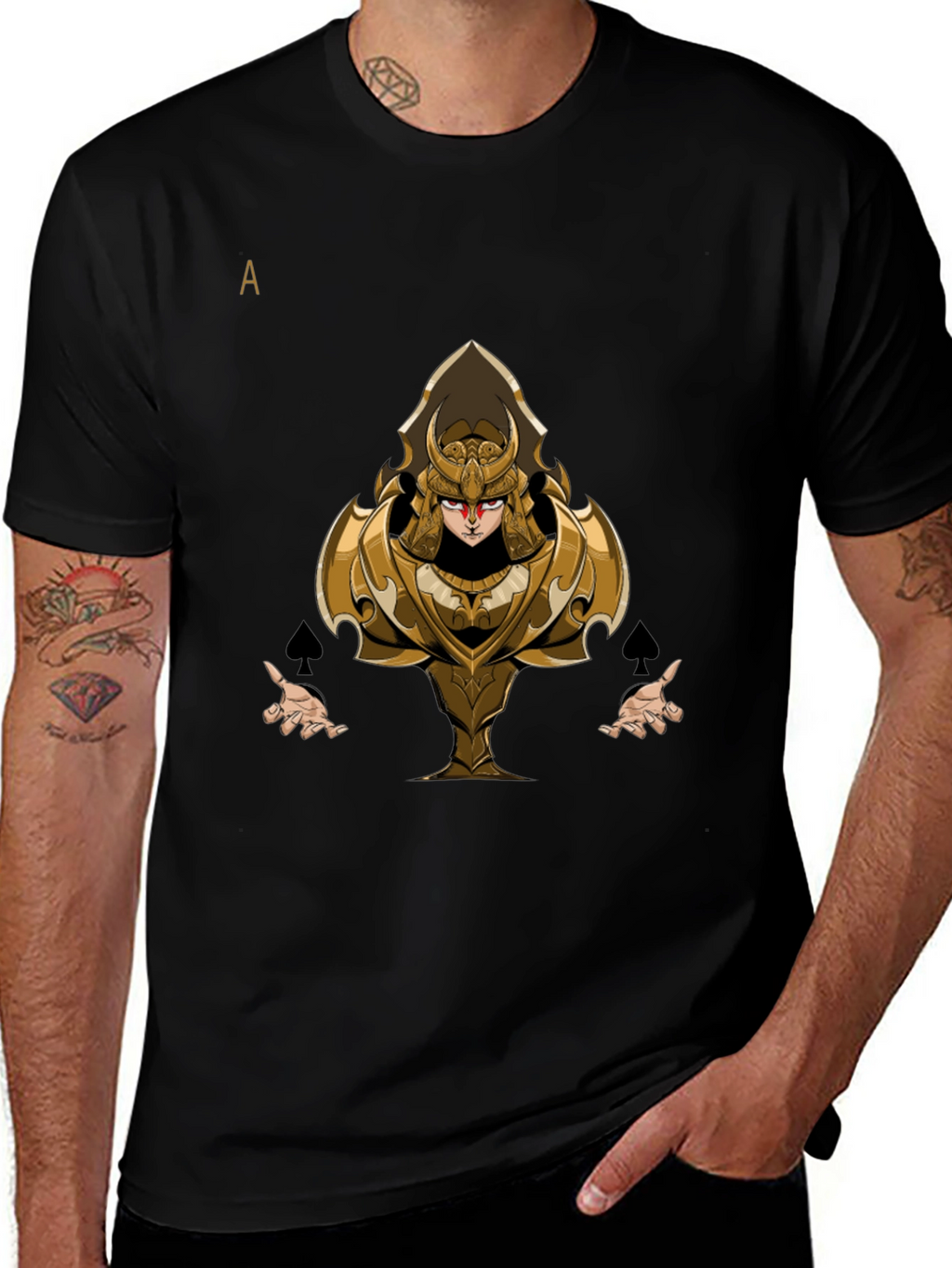 Ace Spade Samurai T-Shirt