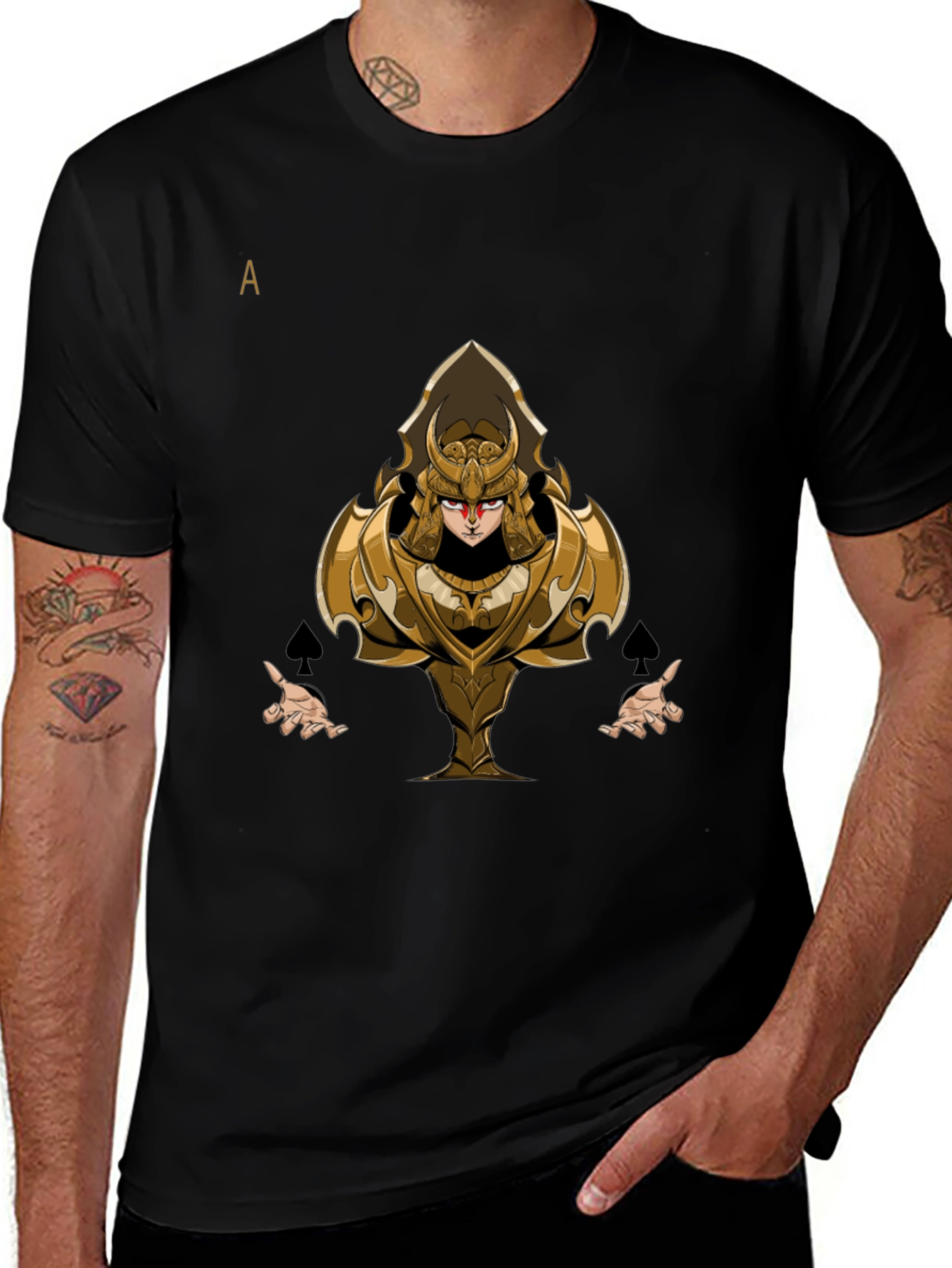 Ace Spade Samurai T-Shirt