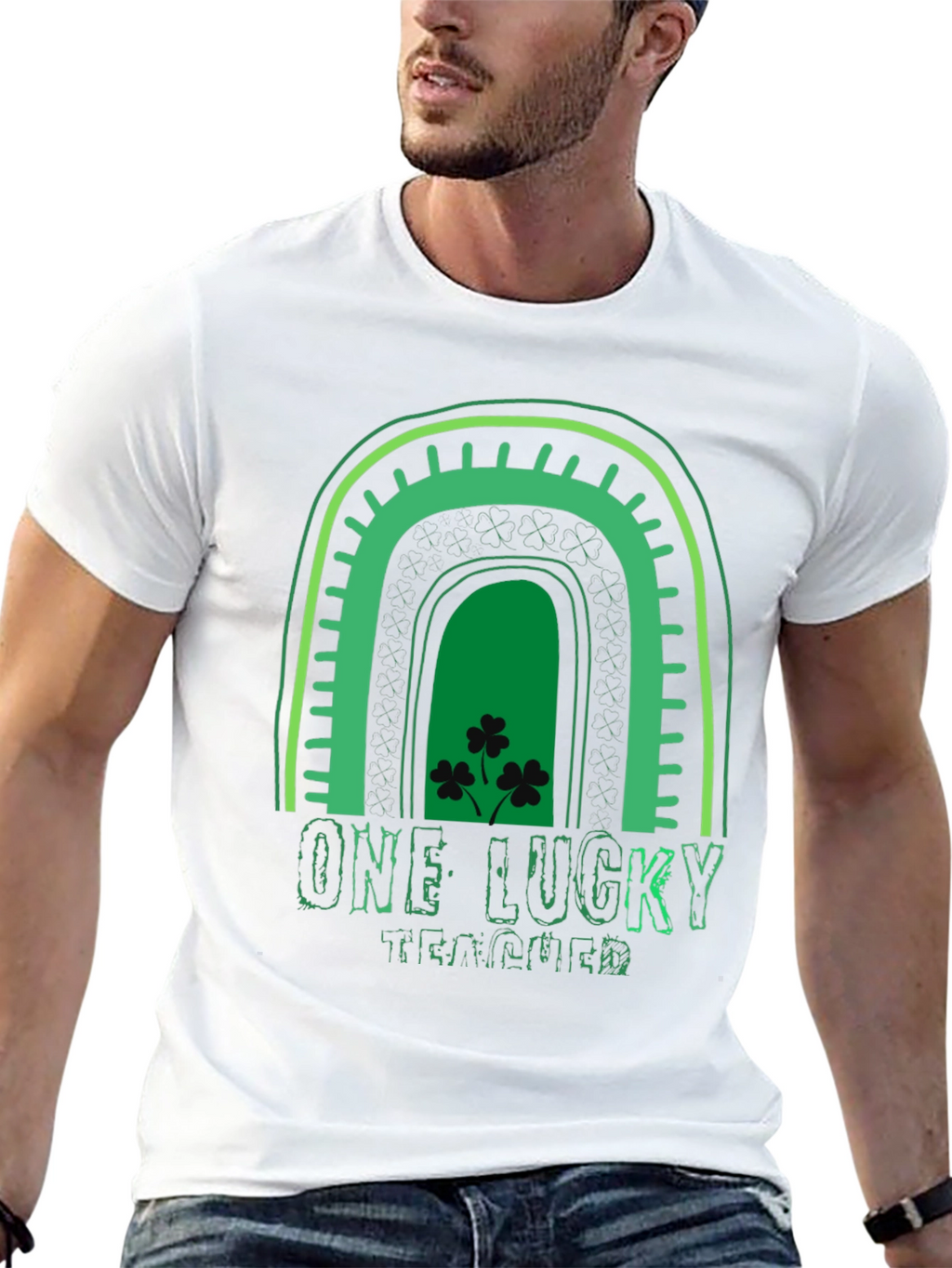 One Lucky Teacher St. Patricks Day T-Shirt