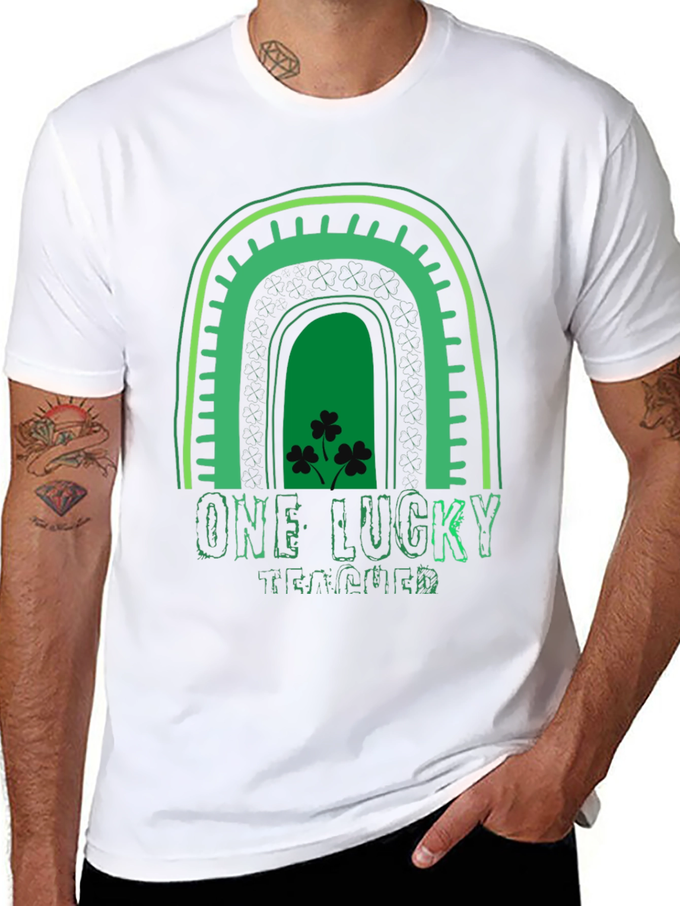 One Lucky Teacher St. Patricks Day T-Shirt