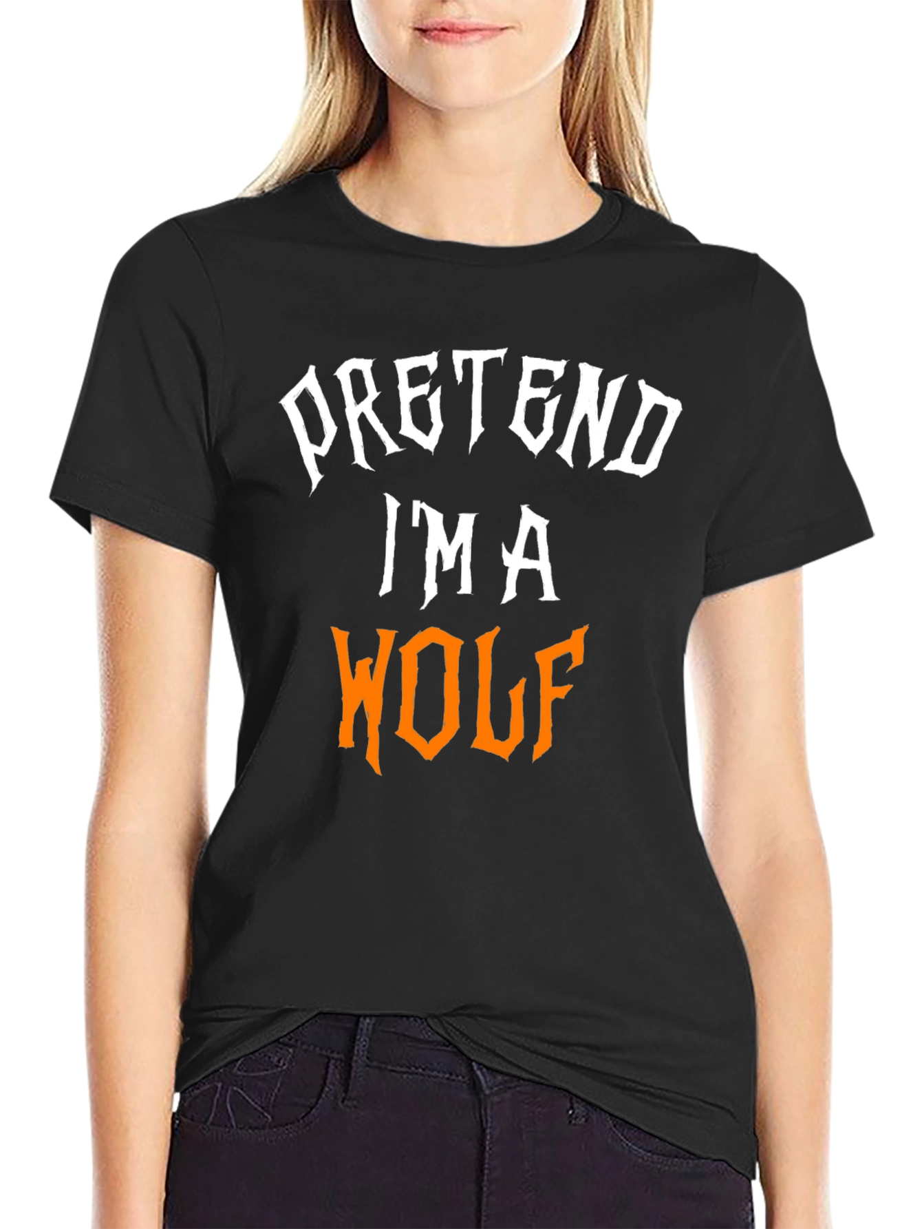 Pretend Im a Wolf Graphic Tee