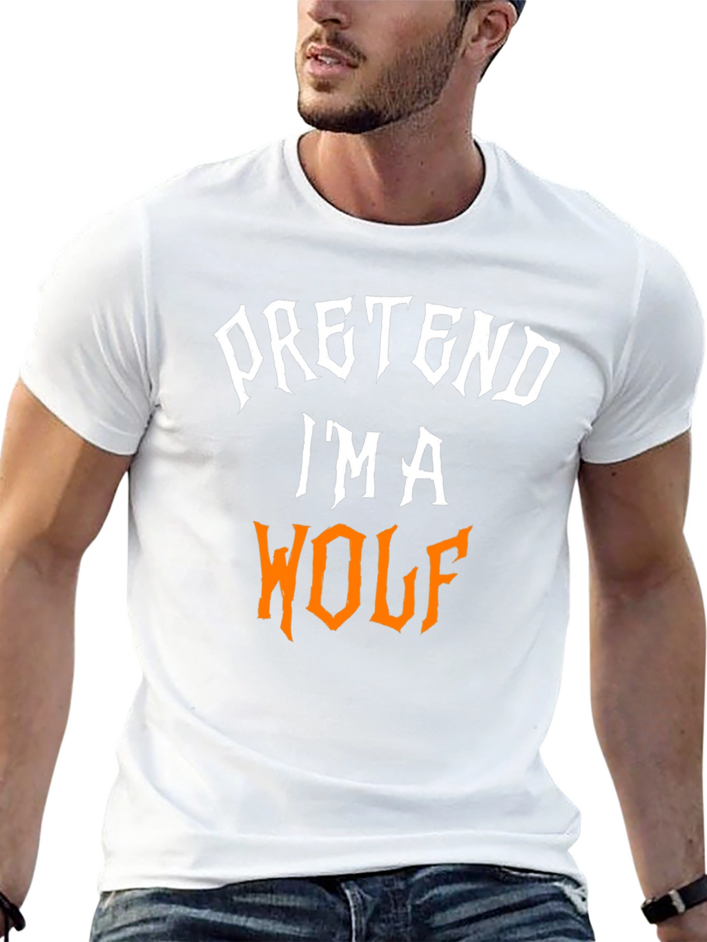 Pretend Im a Wolf Graphic Tee