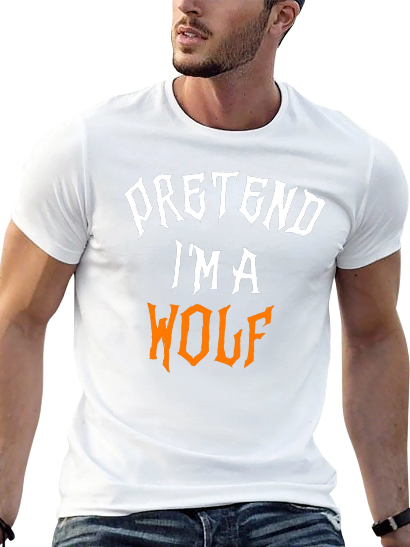 Pretend Im a Wolf Graphic Tee