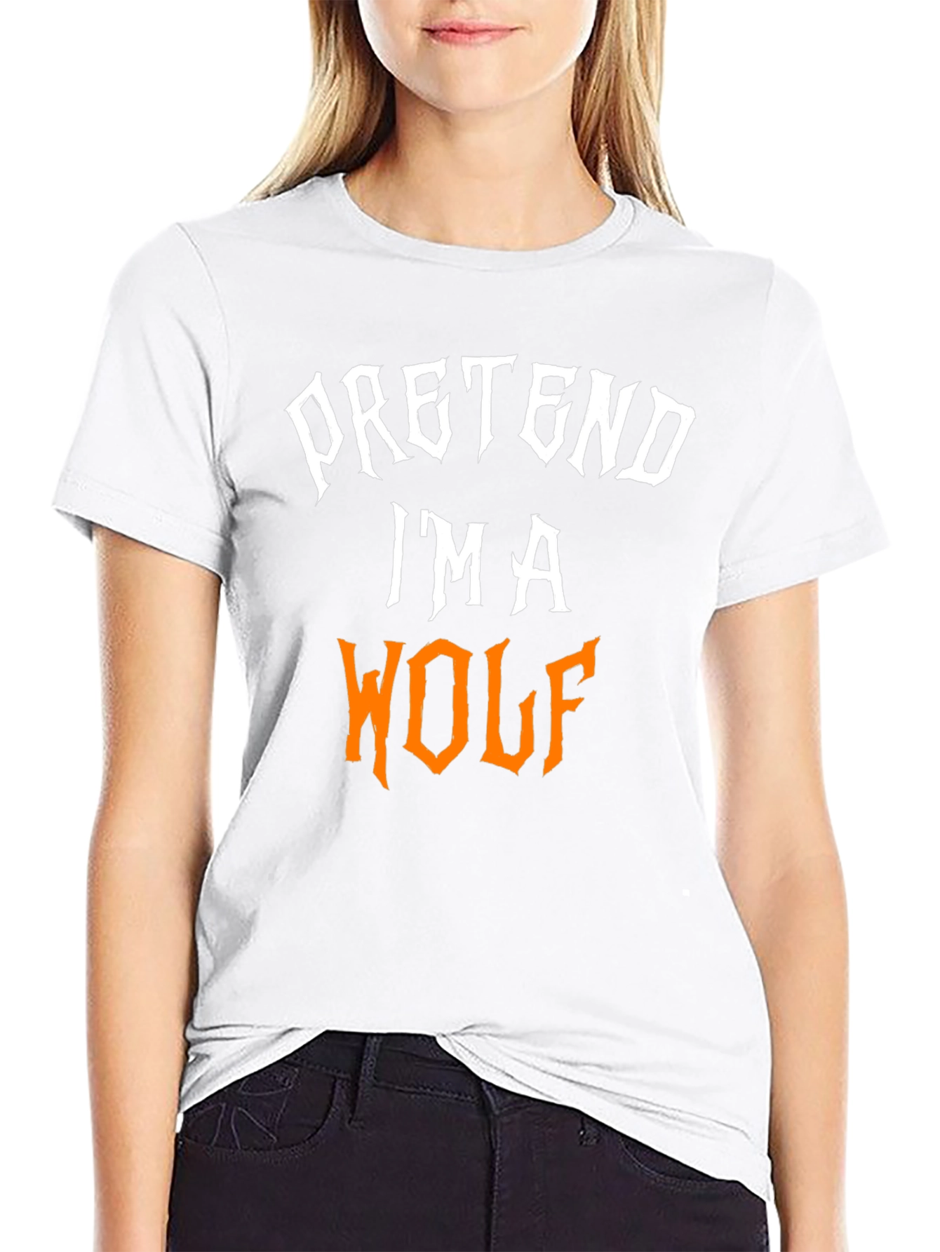 Pretend Im a Wolf Graphic Tee