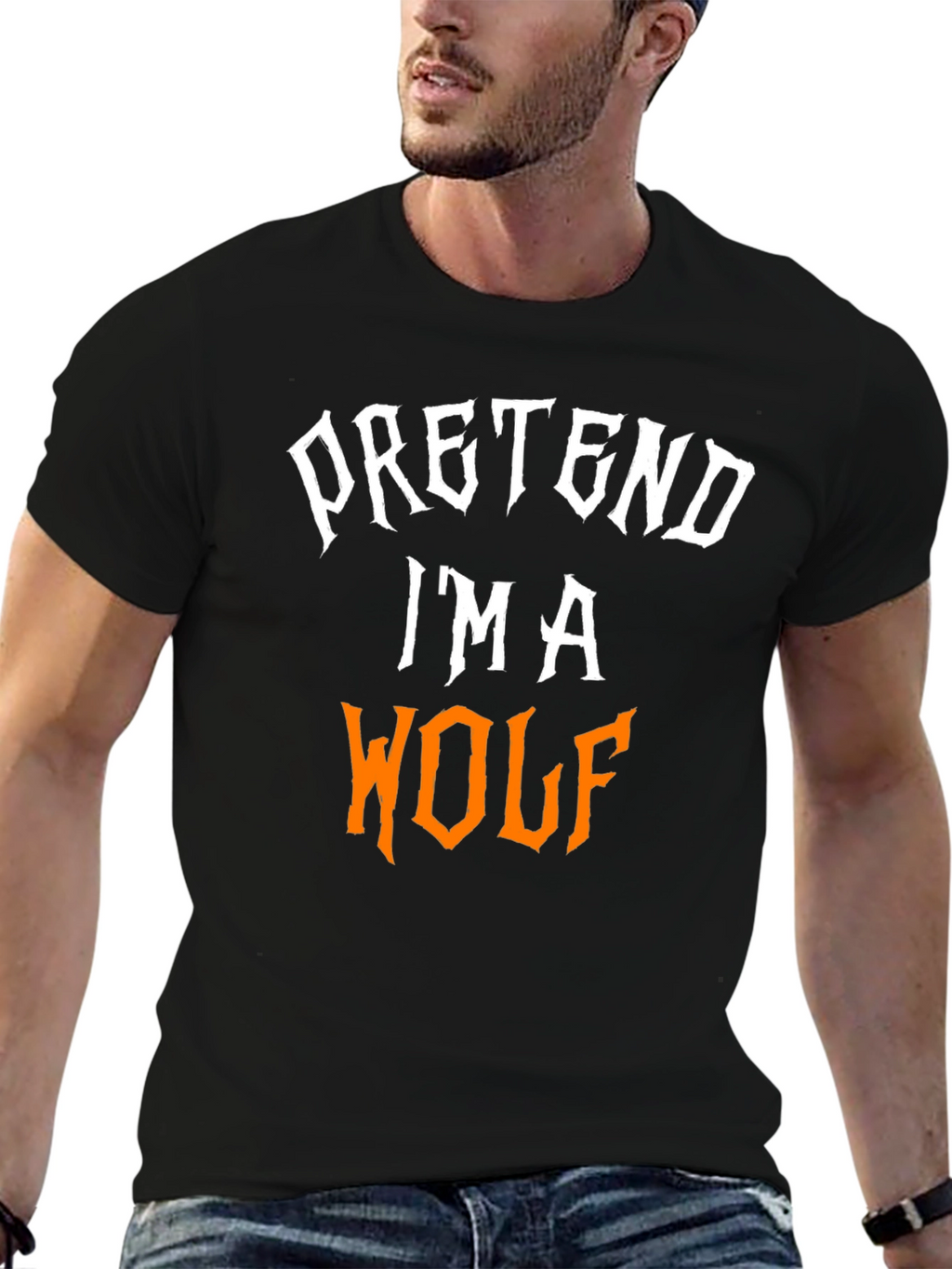 Pretend Im a Wolf Graphic Tee
