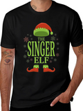 The Singer Elf Holiday T-Shirt - Festive Fun!