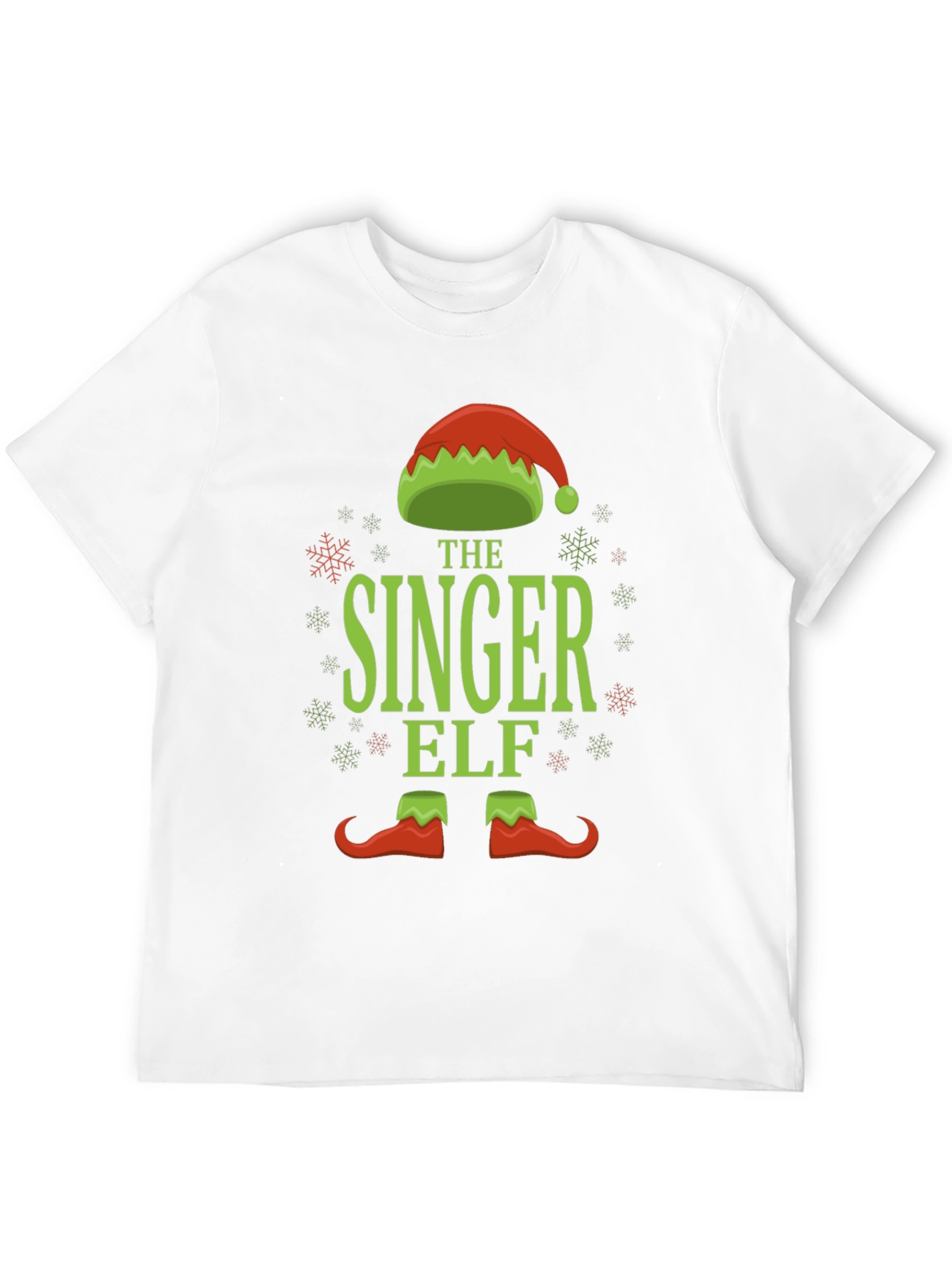 The Singer Elf Holiday T-Shirt - Festive Fun!
