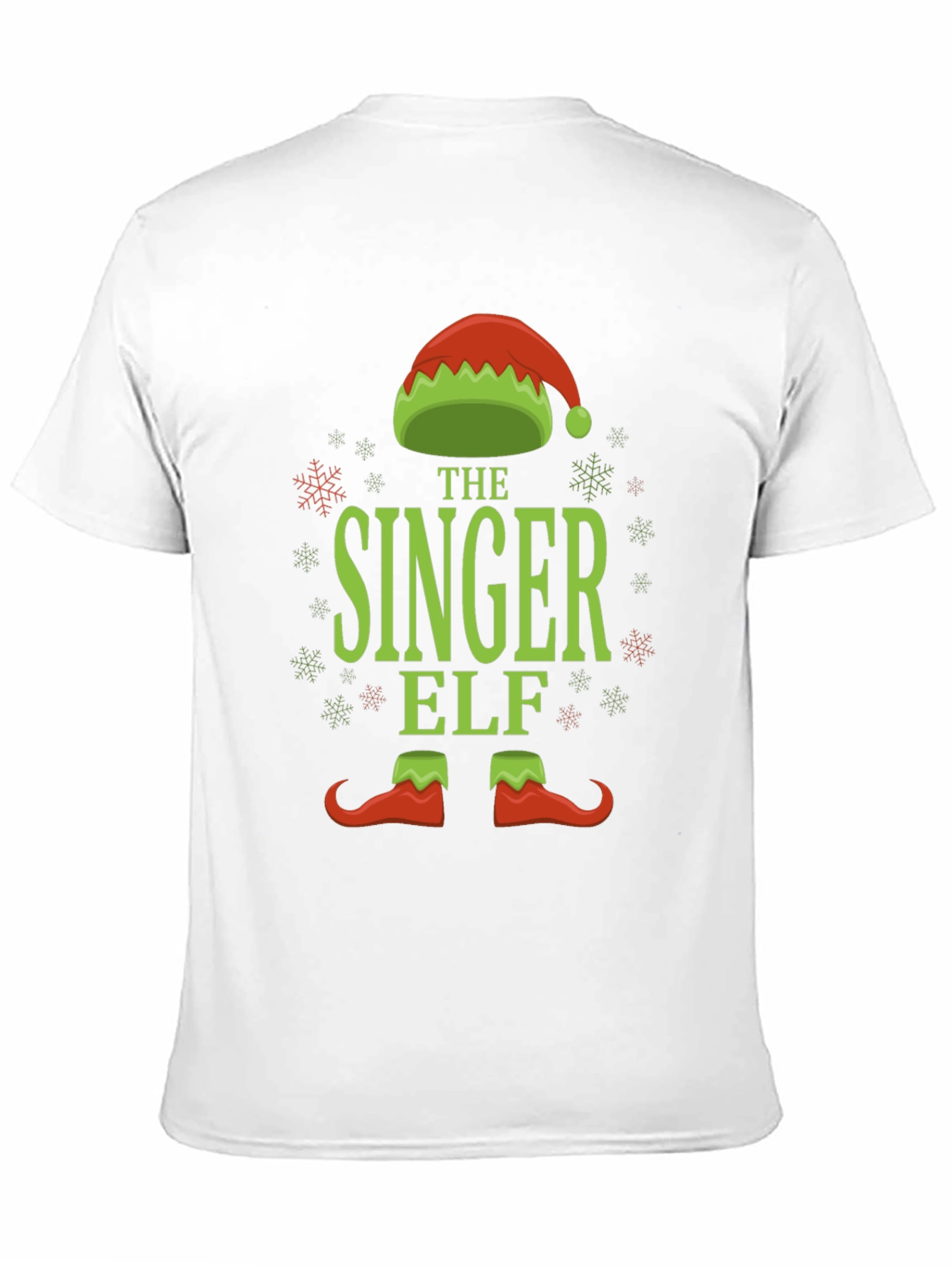 The Singer Elf Holiday T-Shirt - Festive Fun!