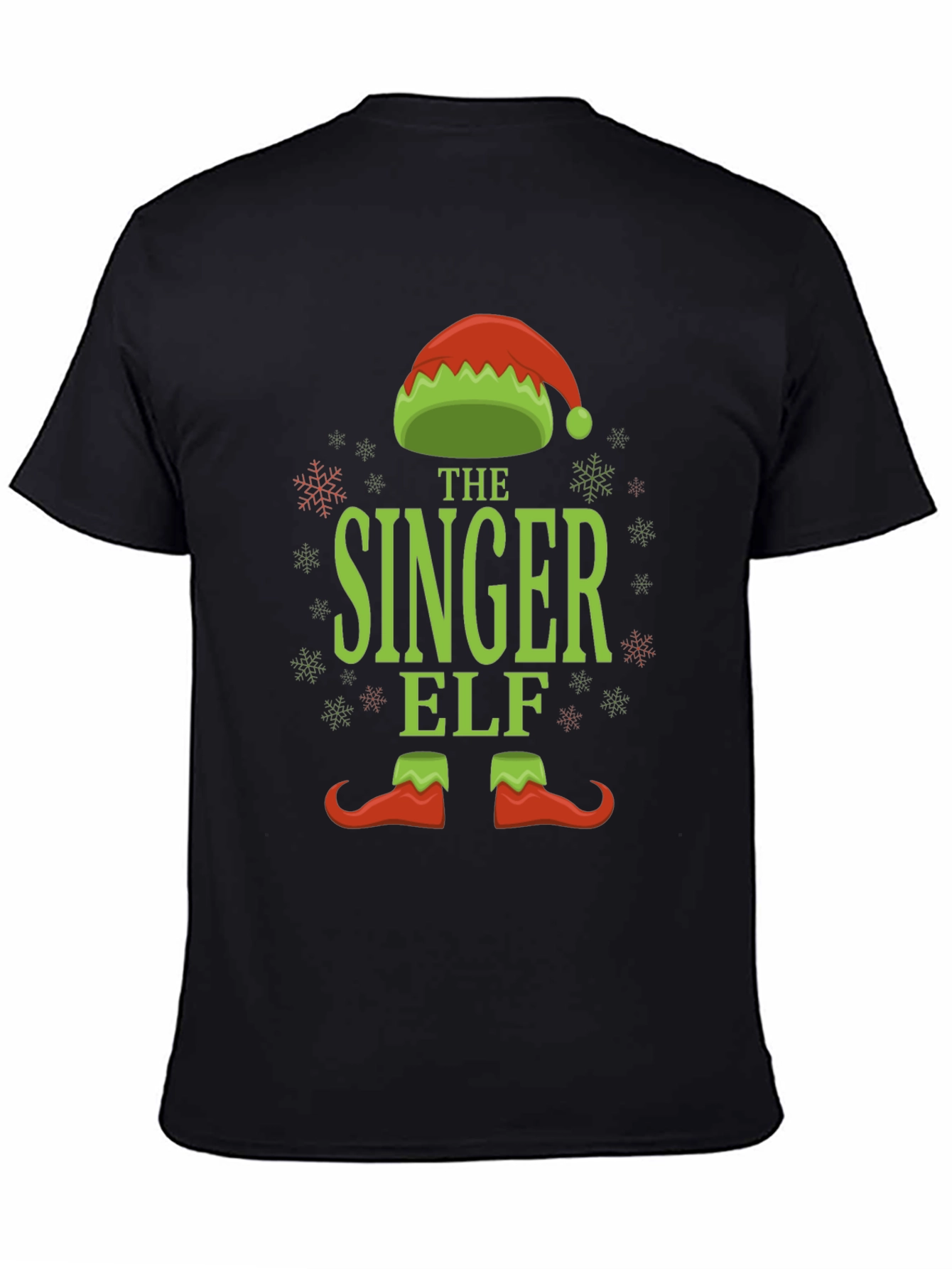 The Singer Elf Holiday T-Shirt - Festive Fun!
