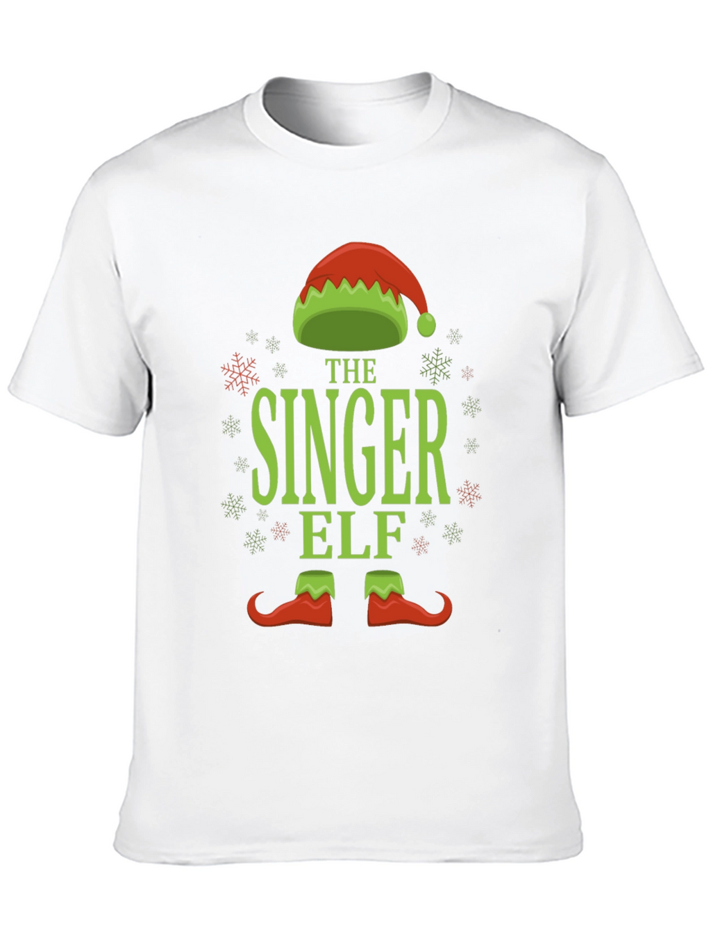 The Singer Elf Holiday T-Shirt - Festive Fun!
