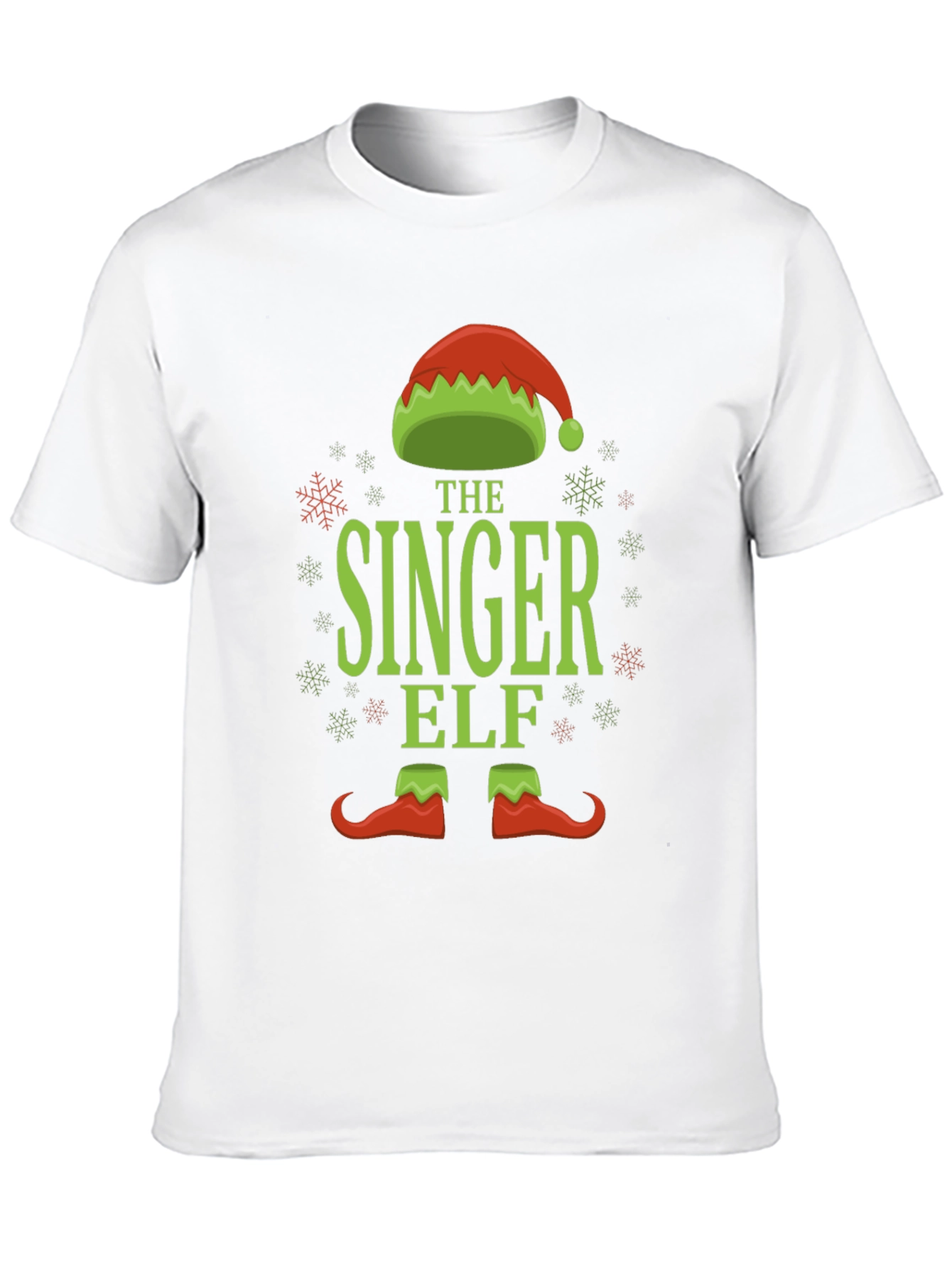 The Singer Elf Holiday T-Shirt - Festive Fun!