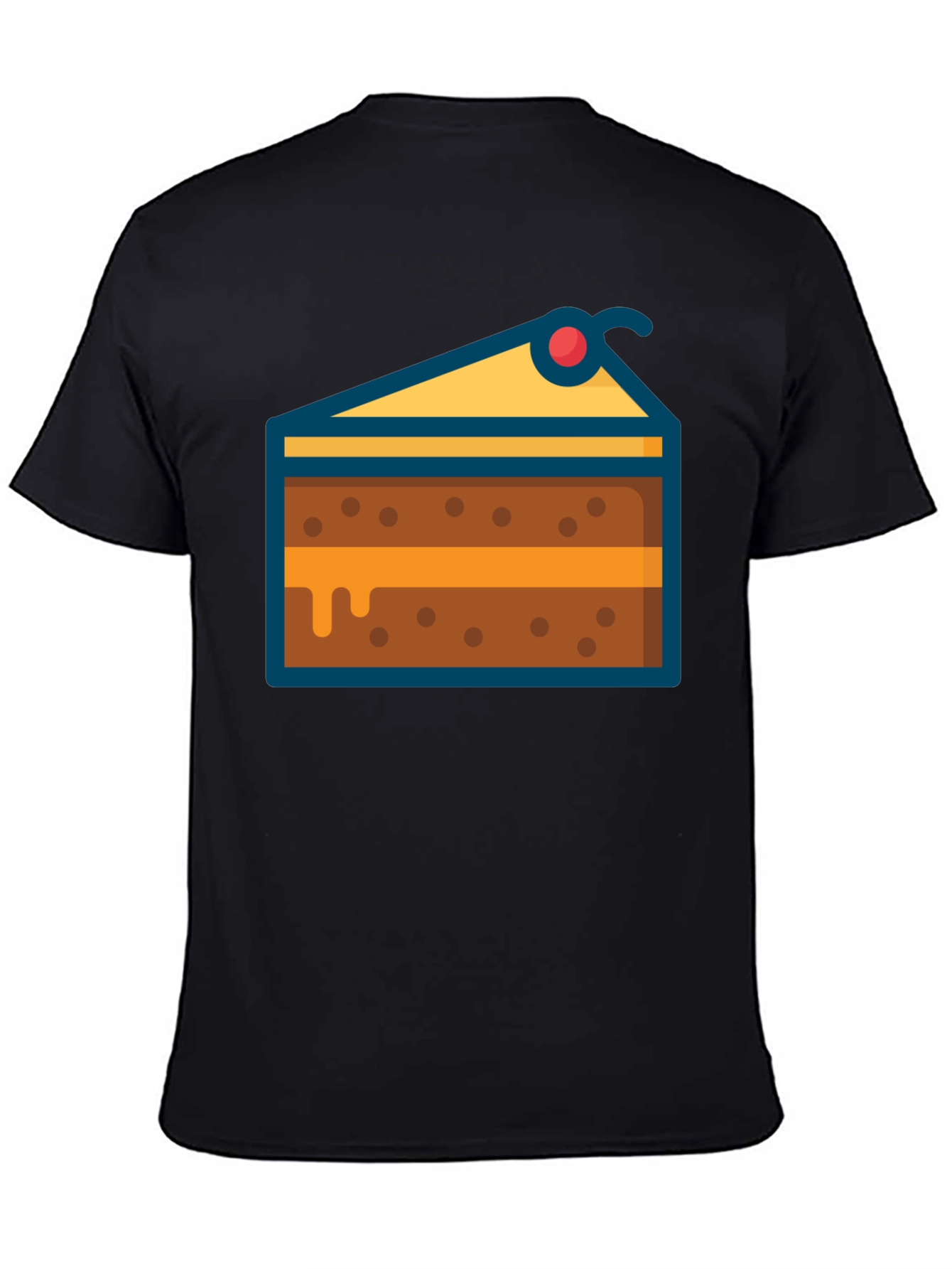 Cake Slice Graphic Tee - Dessert Lover T-Shirt