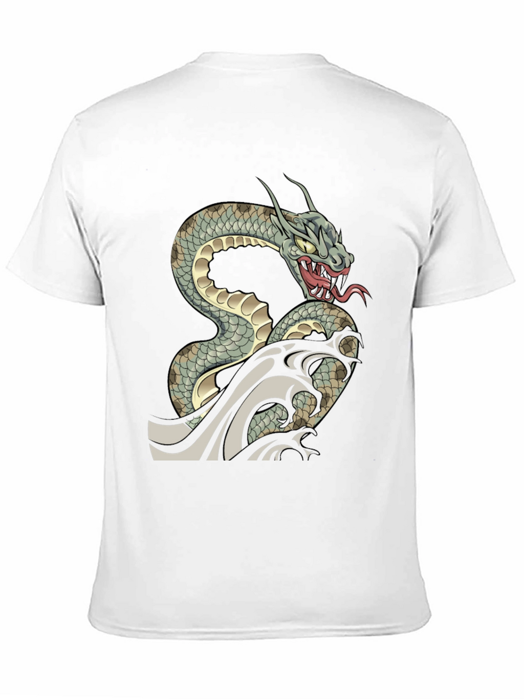 Snake T-Shirt - Dragon Serpent Graphic Tee
