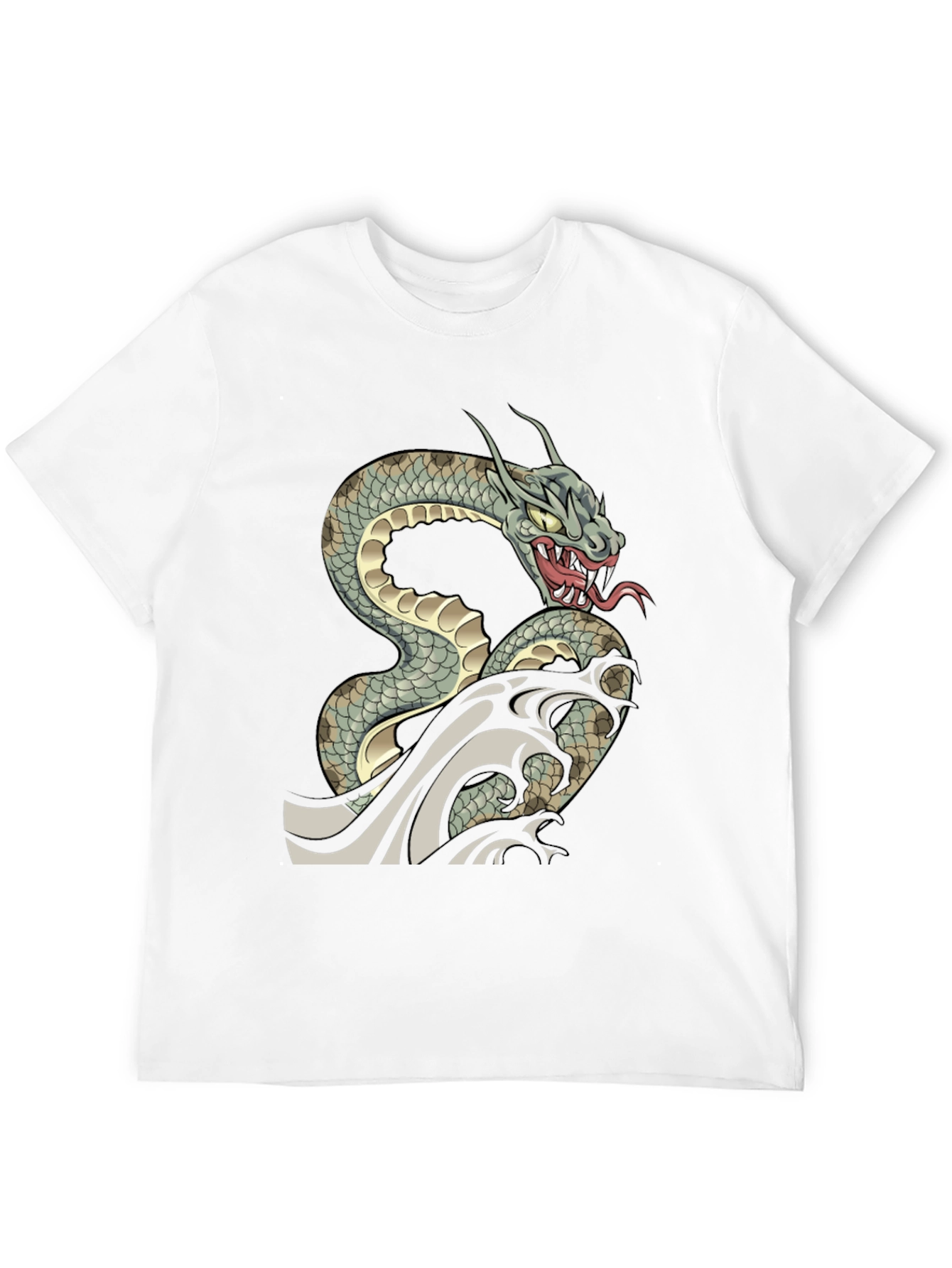 Snake T-Shirt - Dragon Serpent Graphic Tee