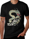 Snake T-Shirt - Dragon Serpent Graphic Tee
