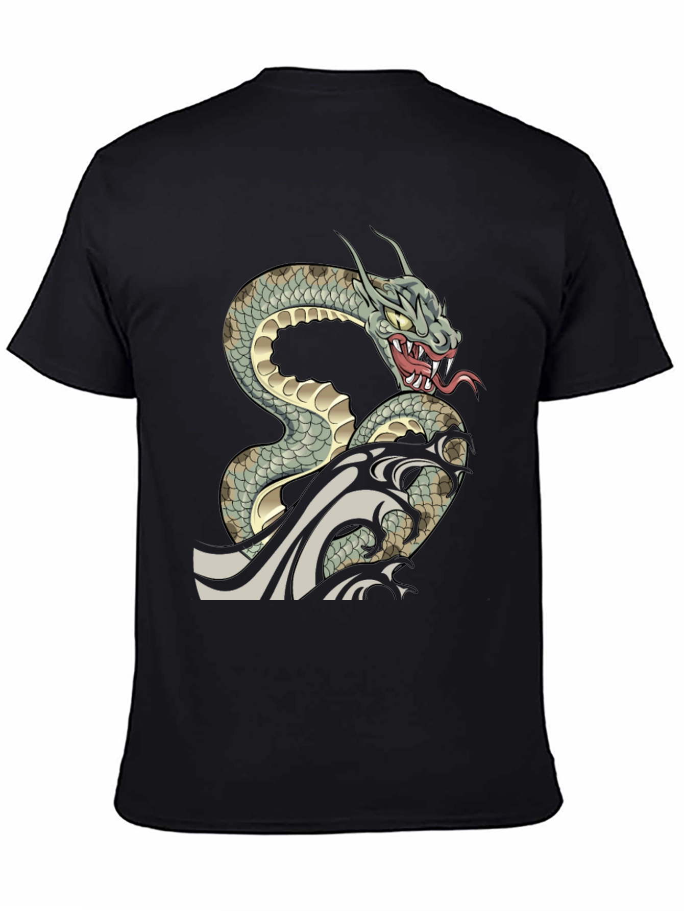 Snake T-Shirt - Dragon Serpent Graphic Tee