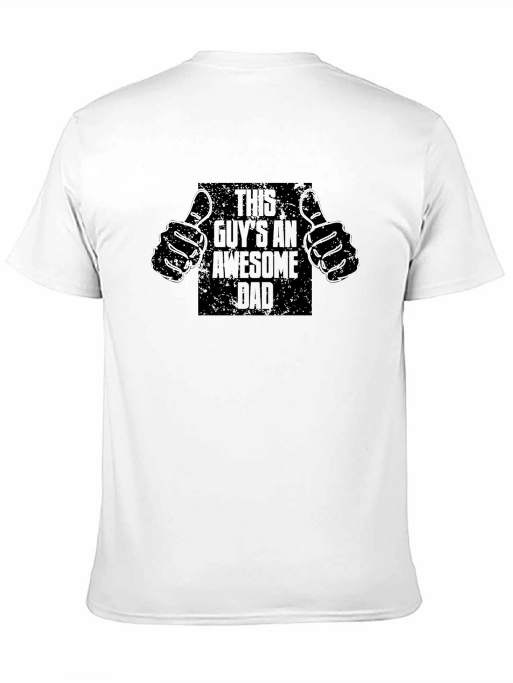 Awesome Dad Graphic T-Shirt - Black