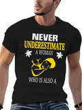 Empowered Woman T-Shirt - Never Underestimate