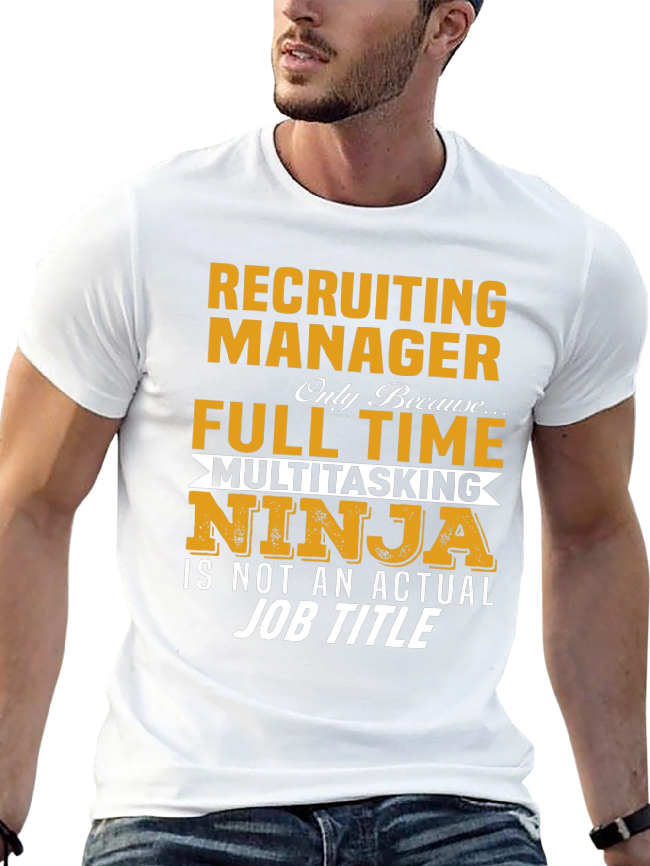 Recruiting Manager Full Time Ninja T-Shirt