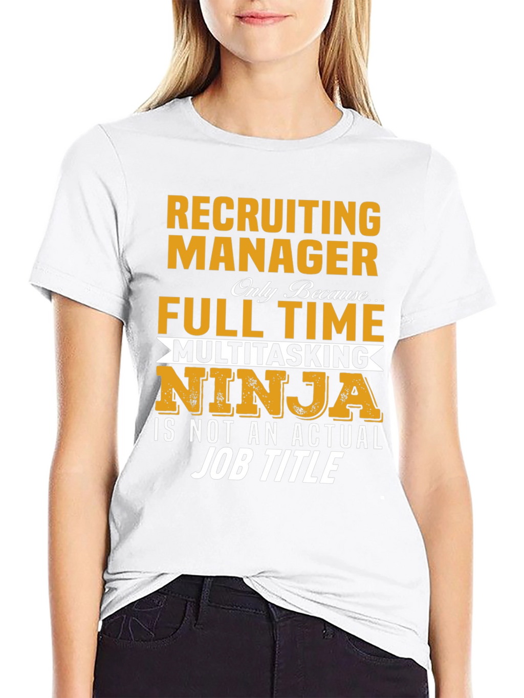 Recruiting Manager Full Time Ninja T-Shirt