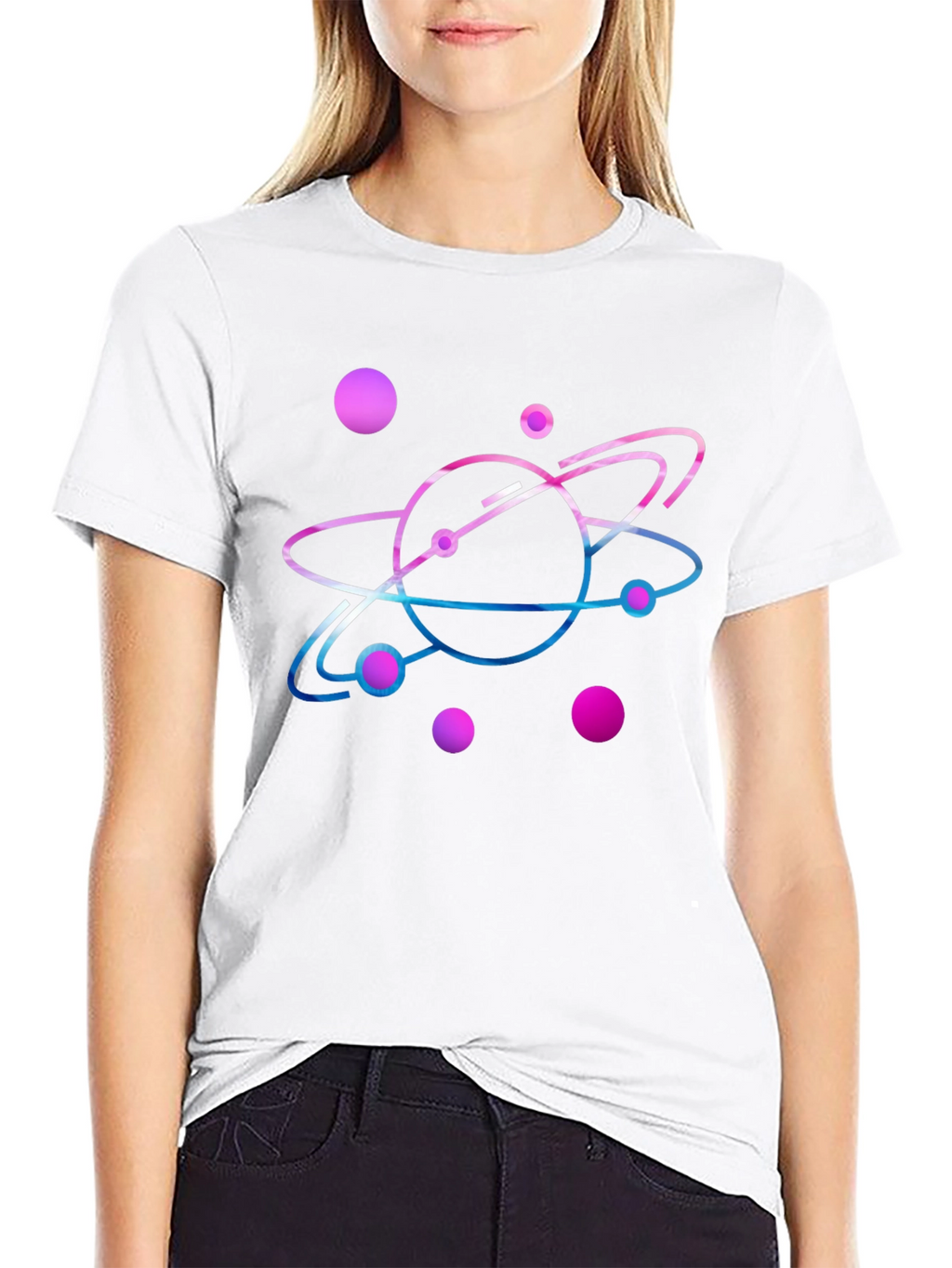 Atom Graphic Tee - Science Fashion