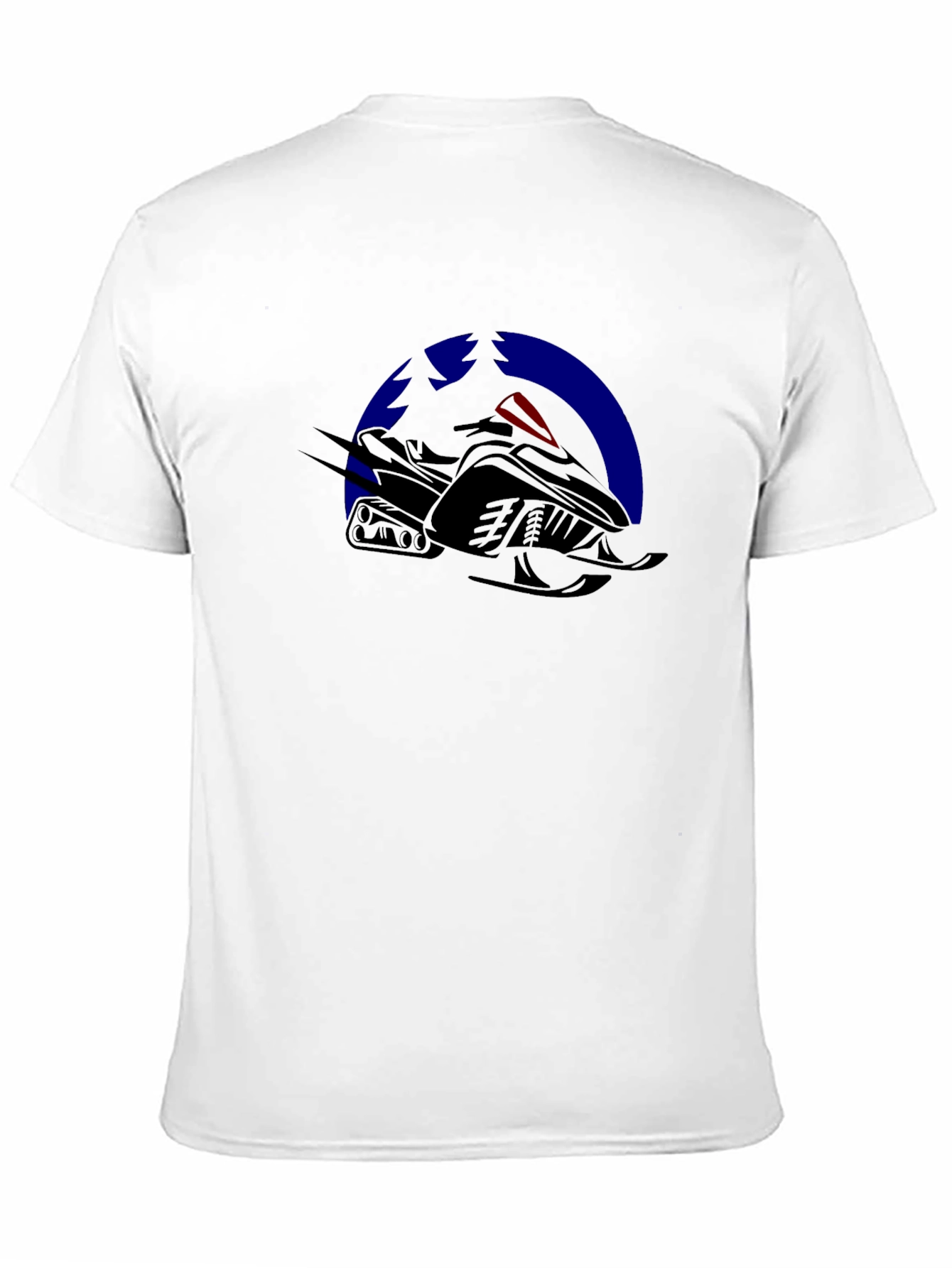 Snowmobile Graphic Tee - Black