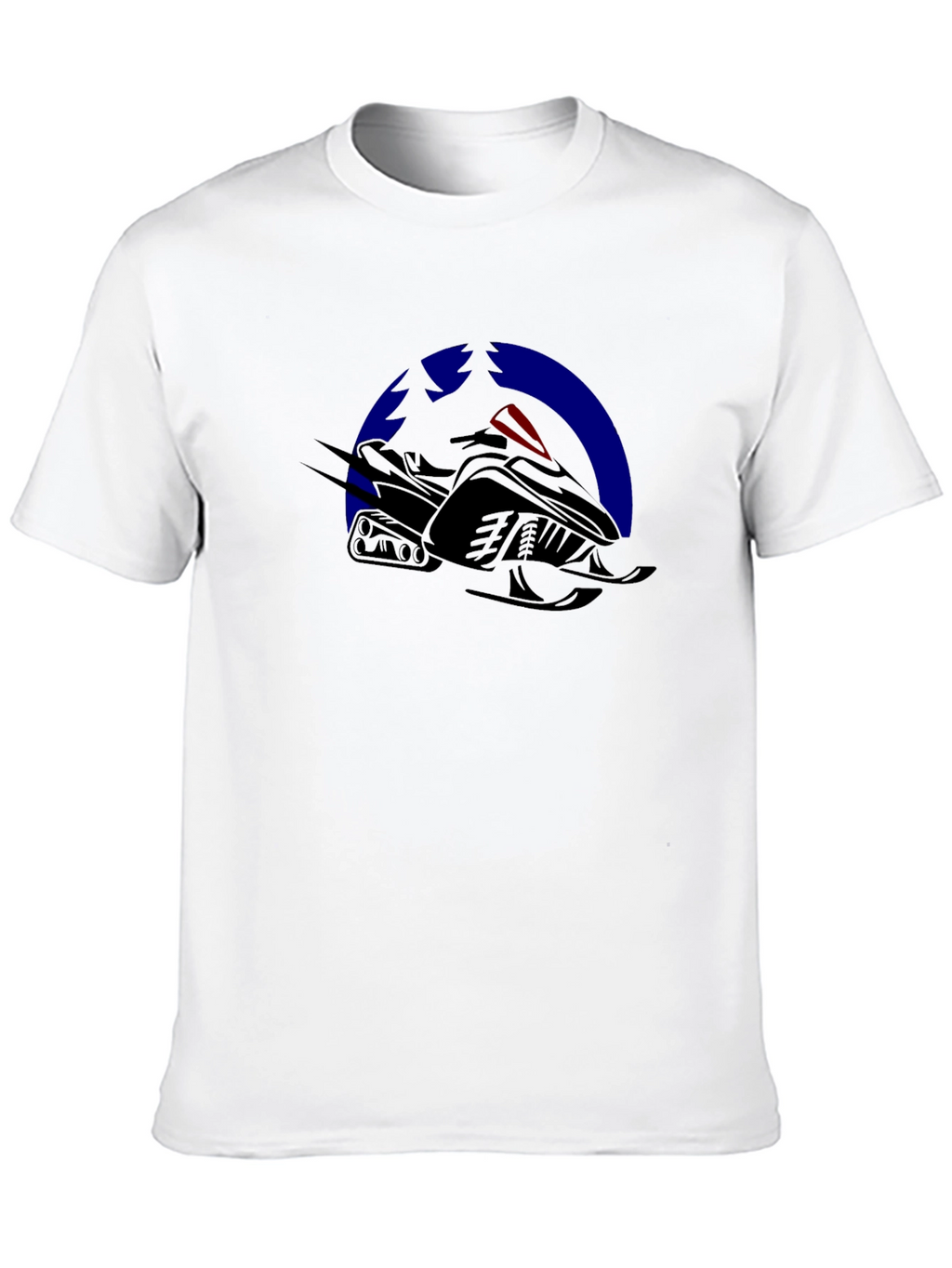 Snowmobile Graphic Tee - Black