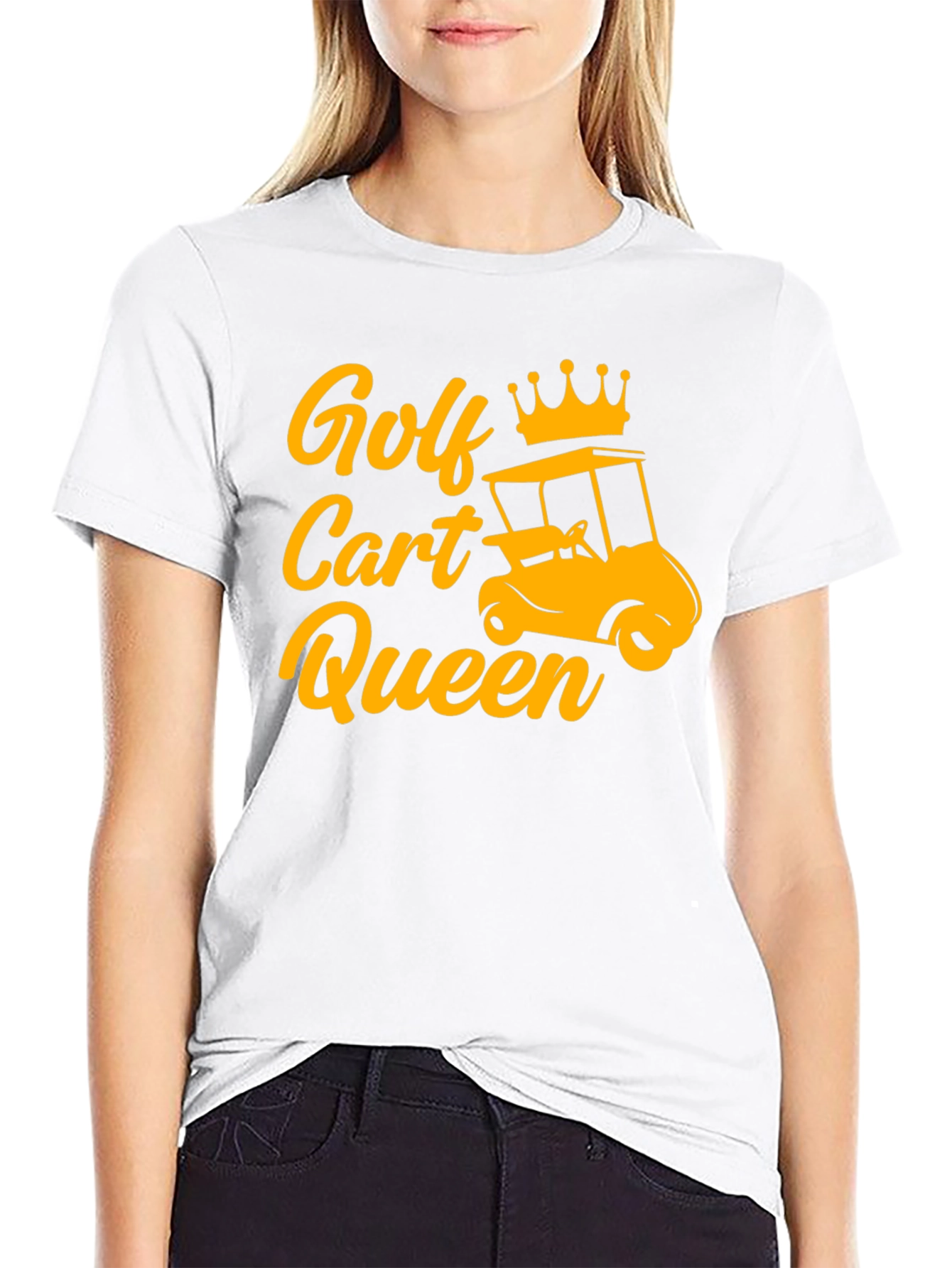 Golf Cart Queen Graphic Tee