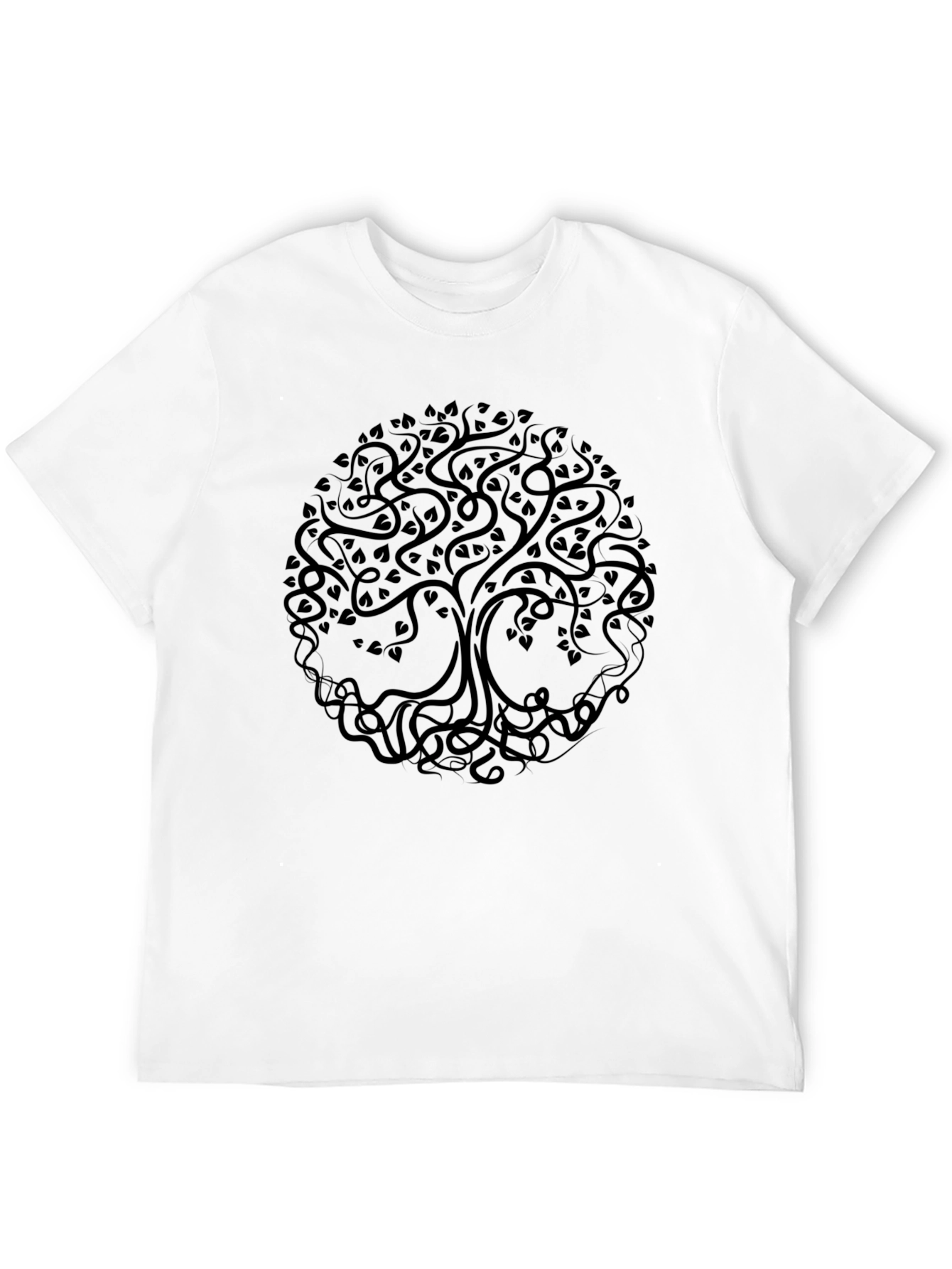 Black Tree of Life Graphic T-Shirt