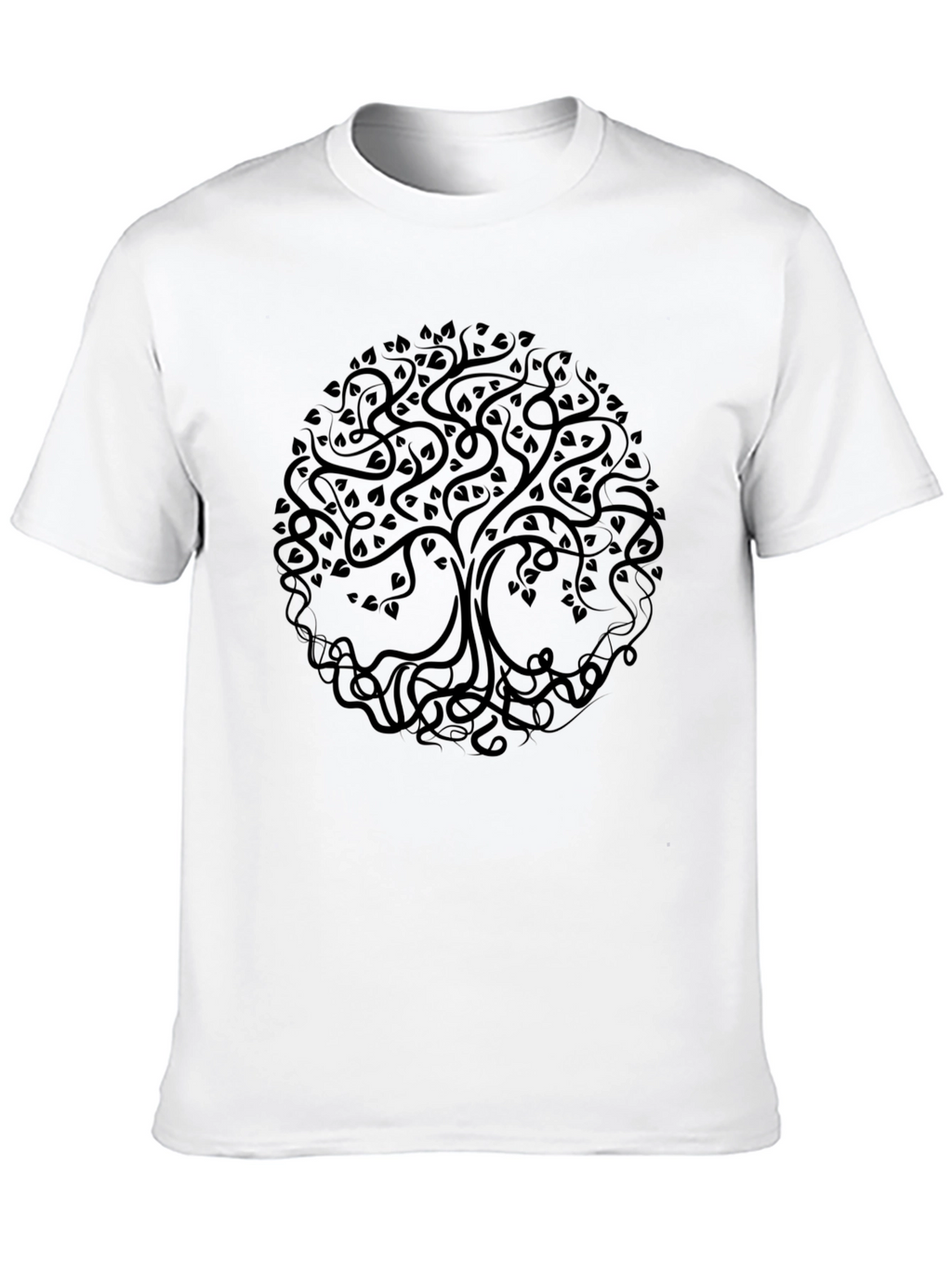 Black Tree of Life Graphic T-Shirt