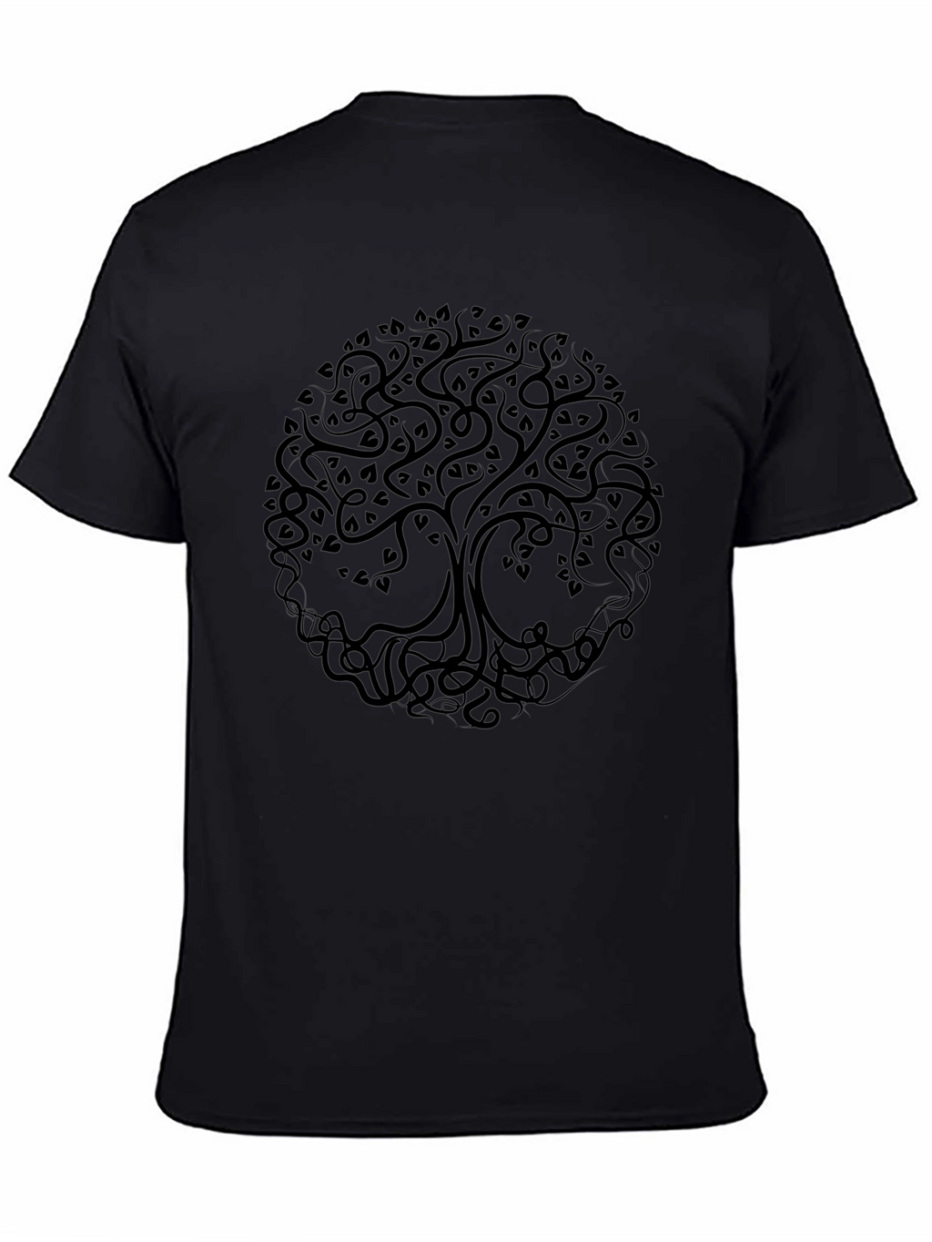 Black Tree of Life Graphic T-Shirt