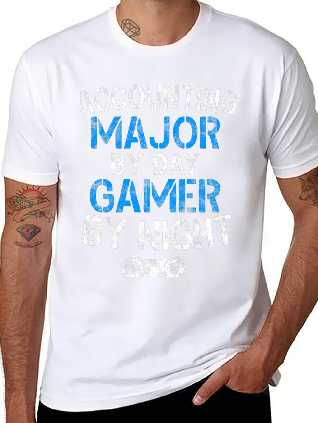 Accounting Major Gamer Funny T-Shirt