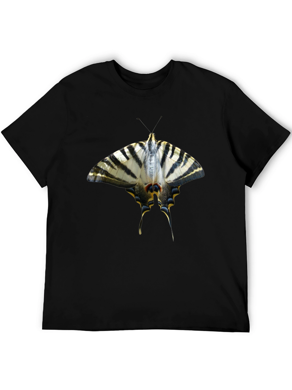 Butterfly Graphic Black T-Shirt