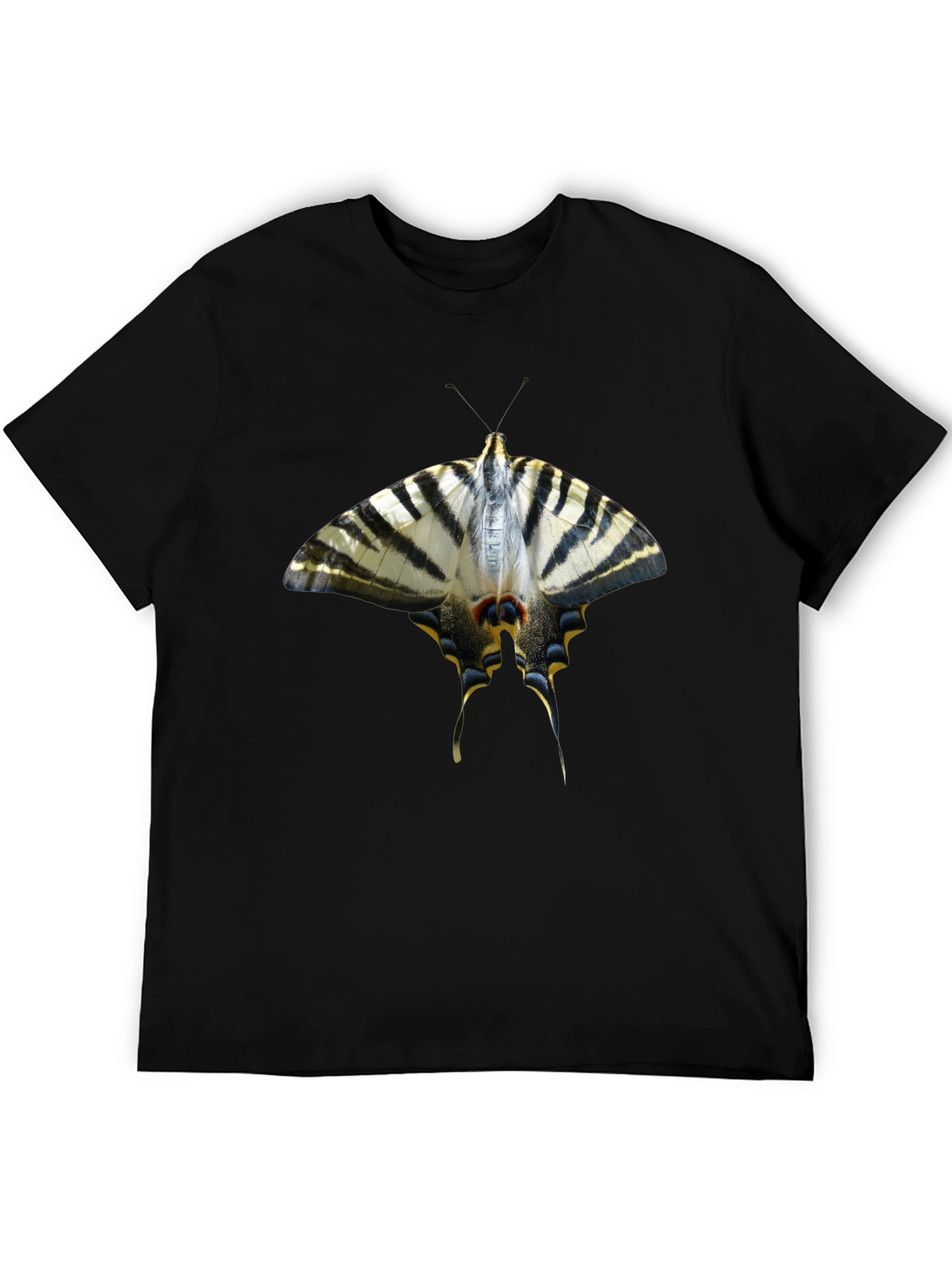 Butterfly Graphic Black T-Shirt