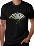 Butterfly Graphic Black T-Shirt