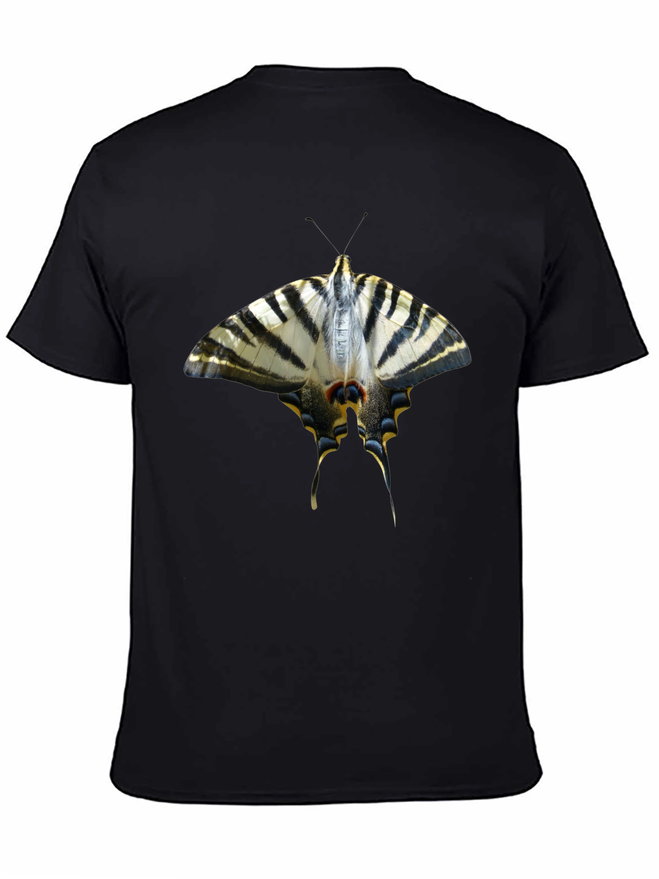 Butterfly Graphic Black T-Shirt