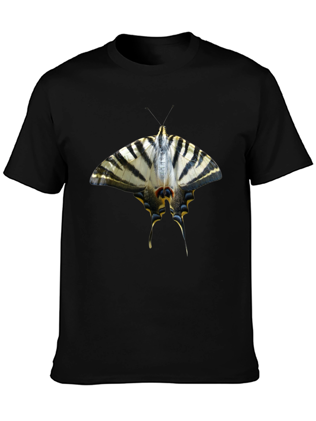 Butterfly Graphic Black T-Shirt