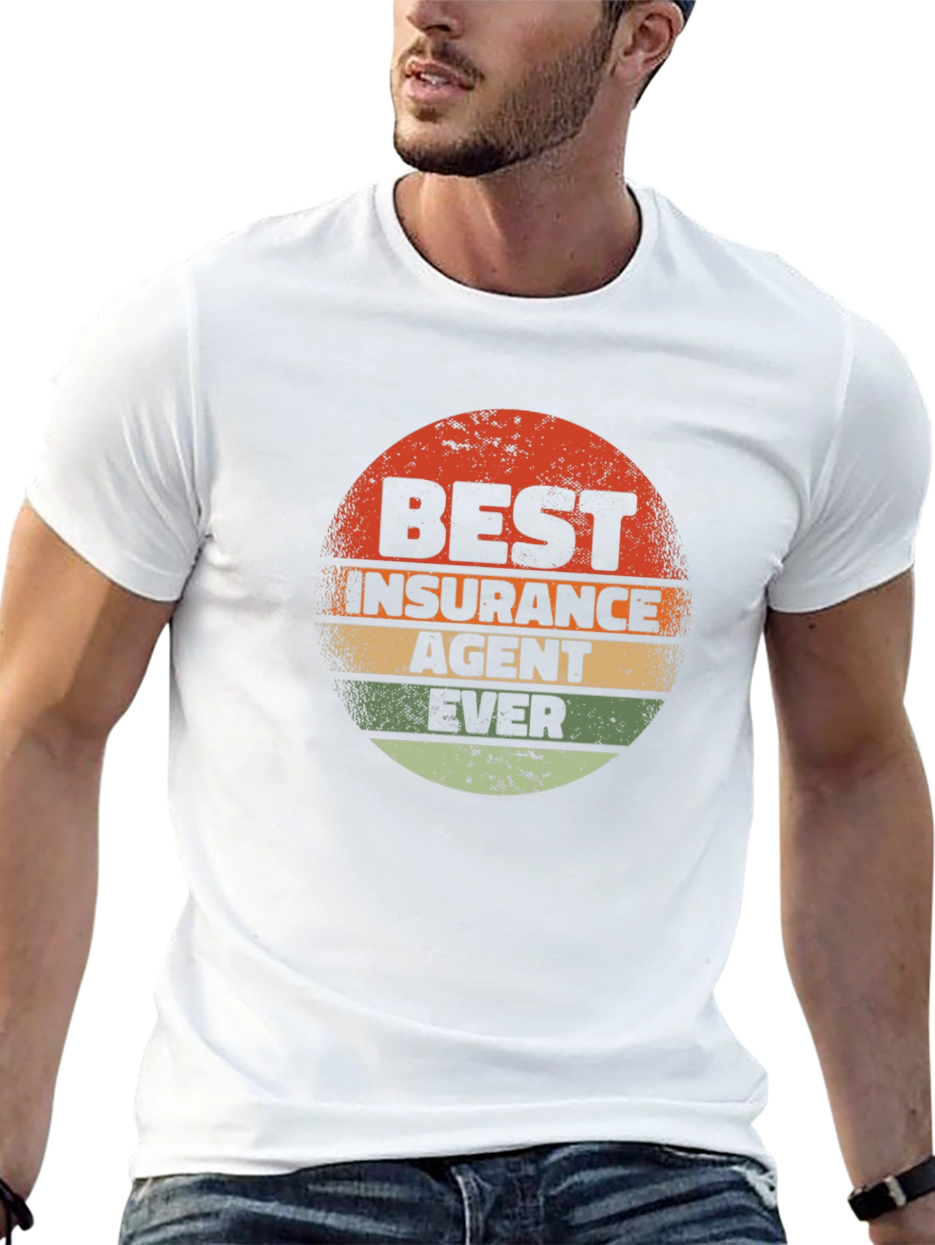 Best Insurance Agent Ever Retro T-Shirt