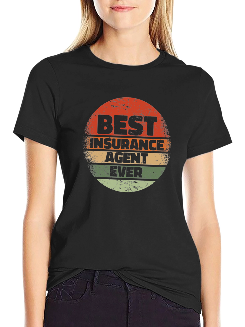 Best Insurance Agent Ever Retro T-Shirt