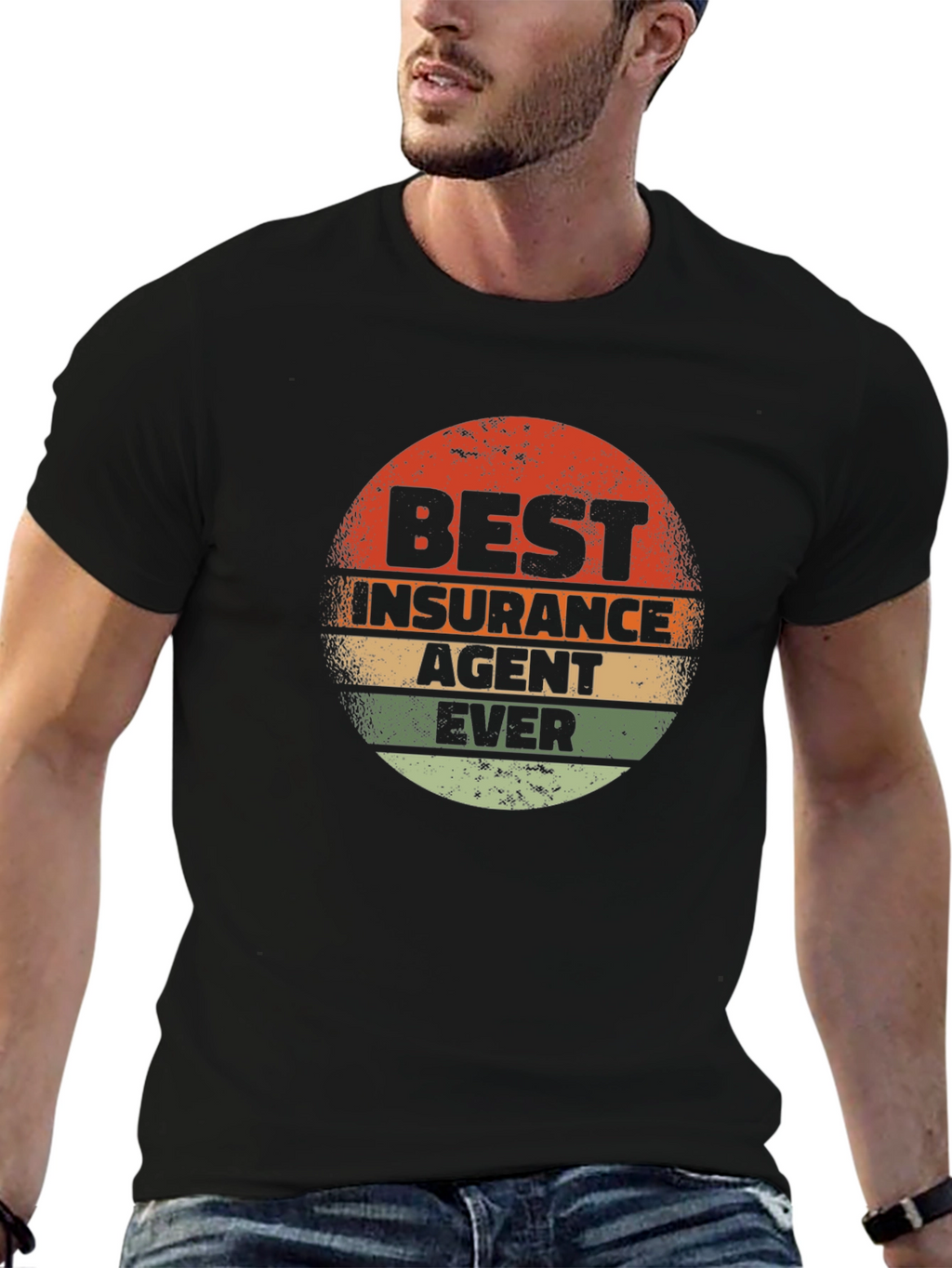 Best Insurance Agent Ever Retro T-Shirt