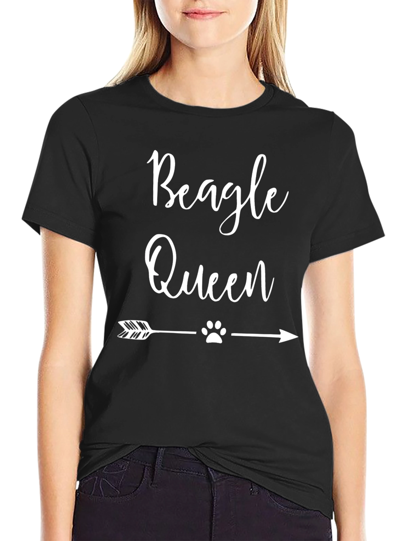 Beagle Queen T-Shirt - Dog Lover Tee
