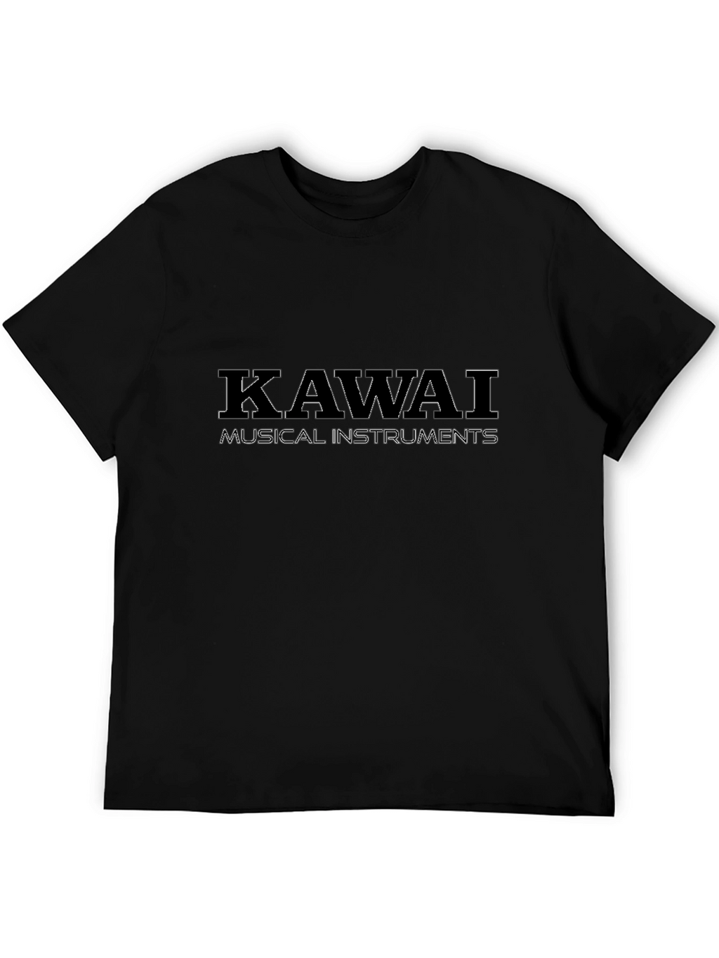 Kawai Musical Instruments Black T-Shirt
