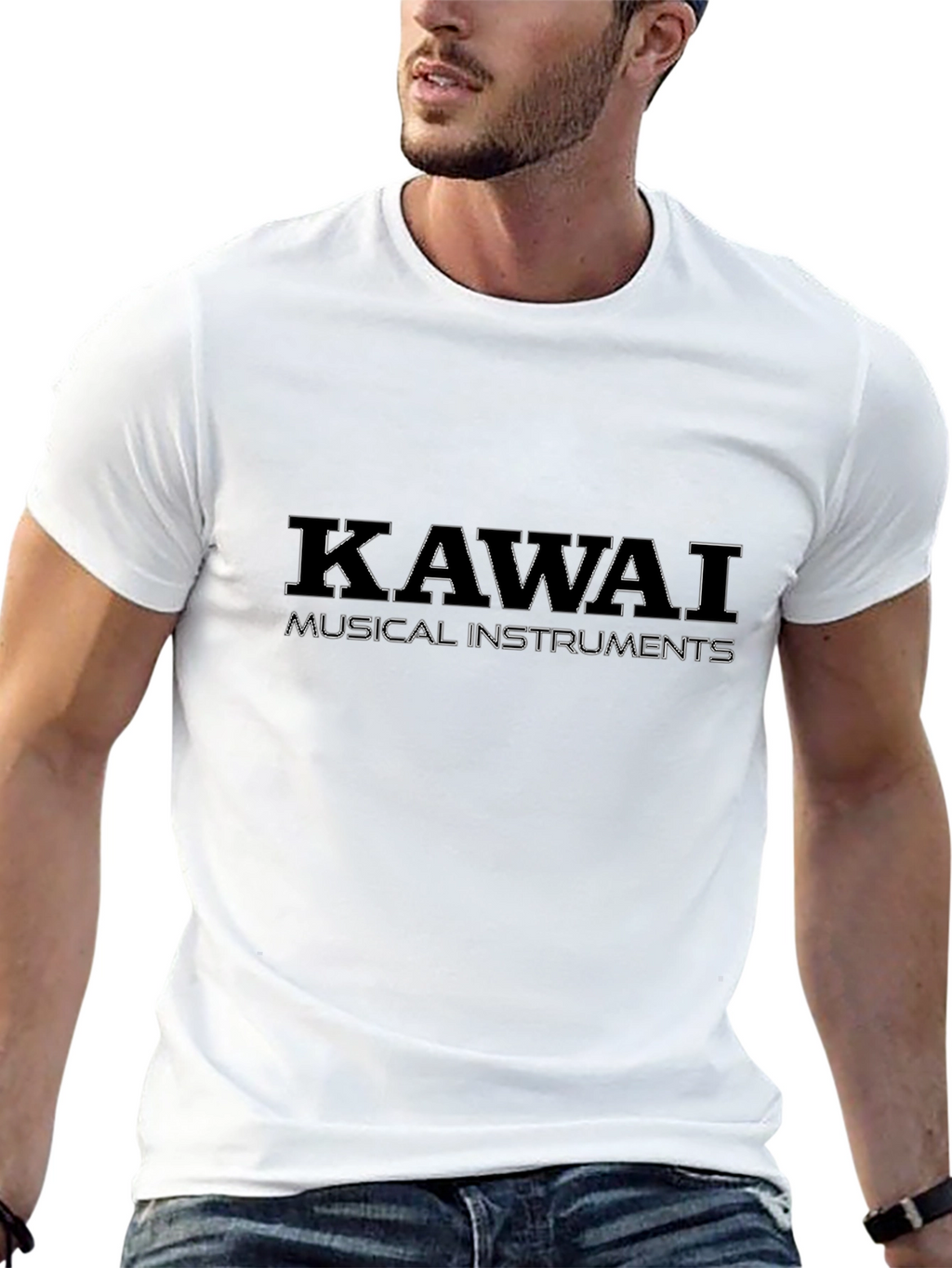 Kawai Musical Instruments Black T-Shirt