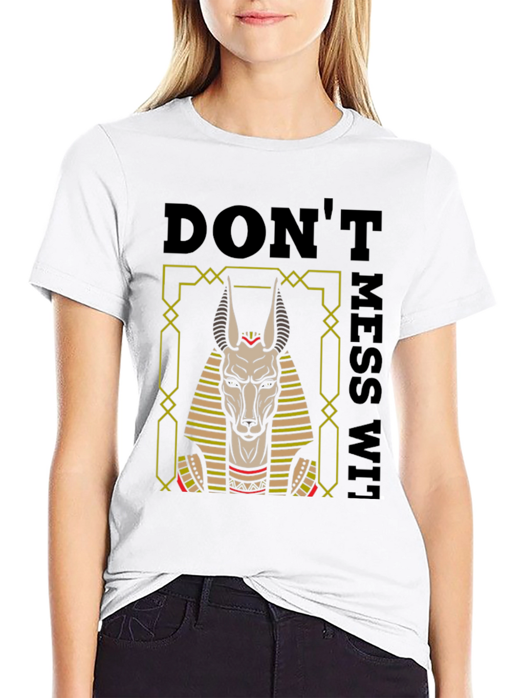 Anubis Graphic T-Shirt - Dont Mess With Tee