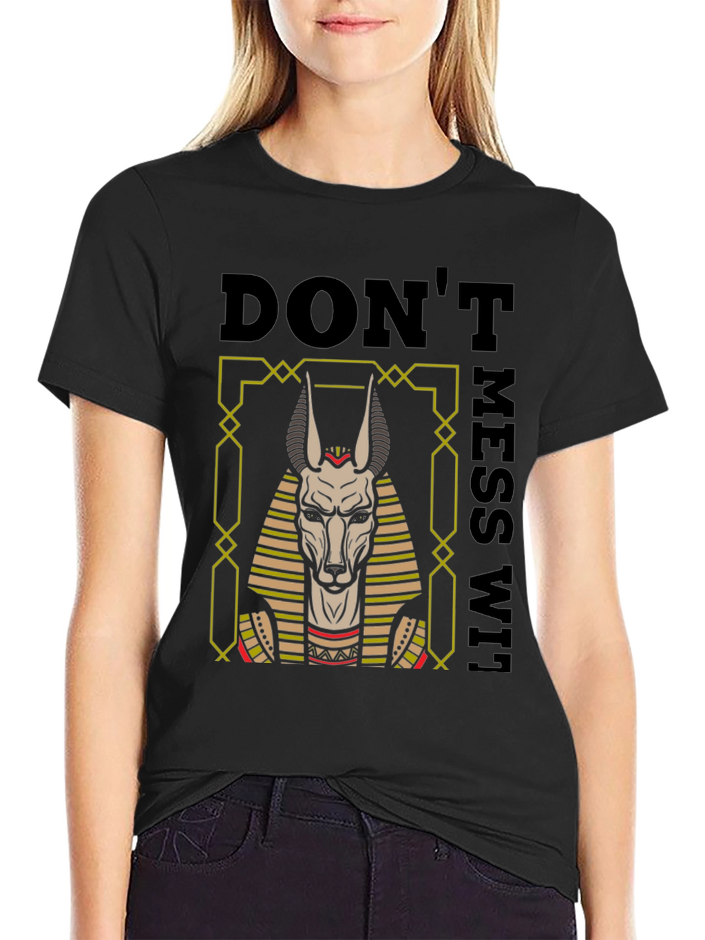 Anubis Graphic T-Shirt - Dont Mess With Tee